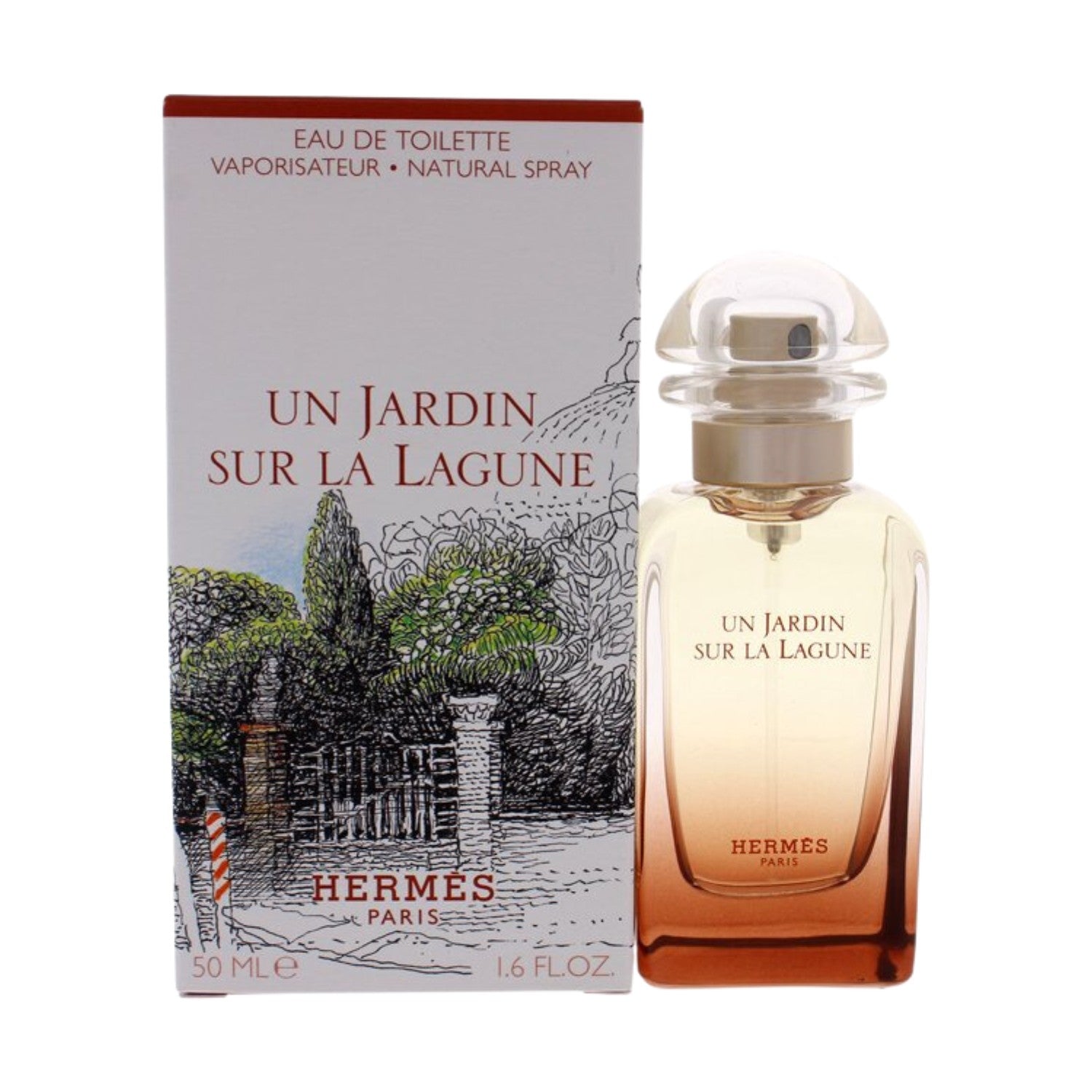 Hermes Paris Un Jardin Sur La Lagune Eau De Toilette for Women 50ml/1.6oz