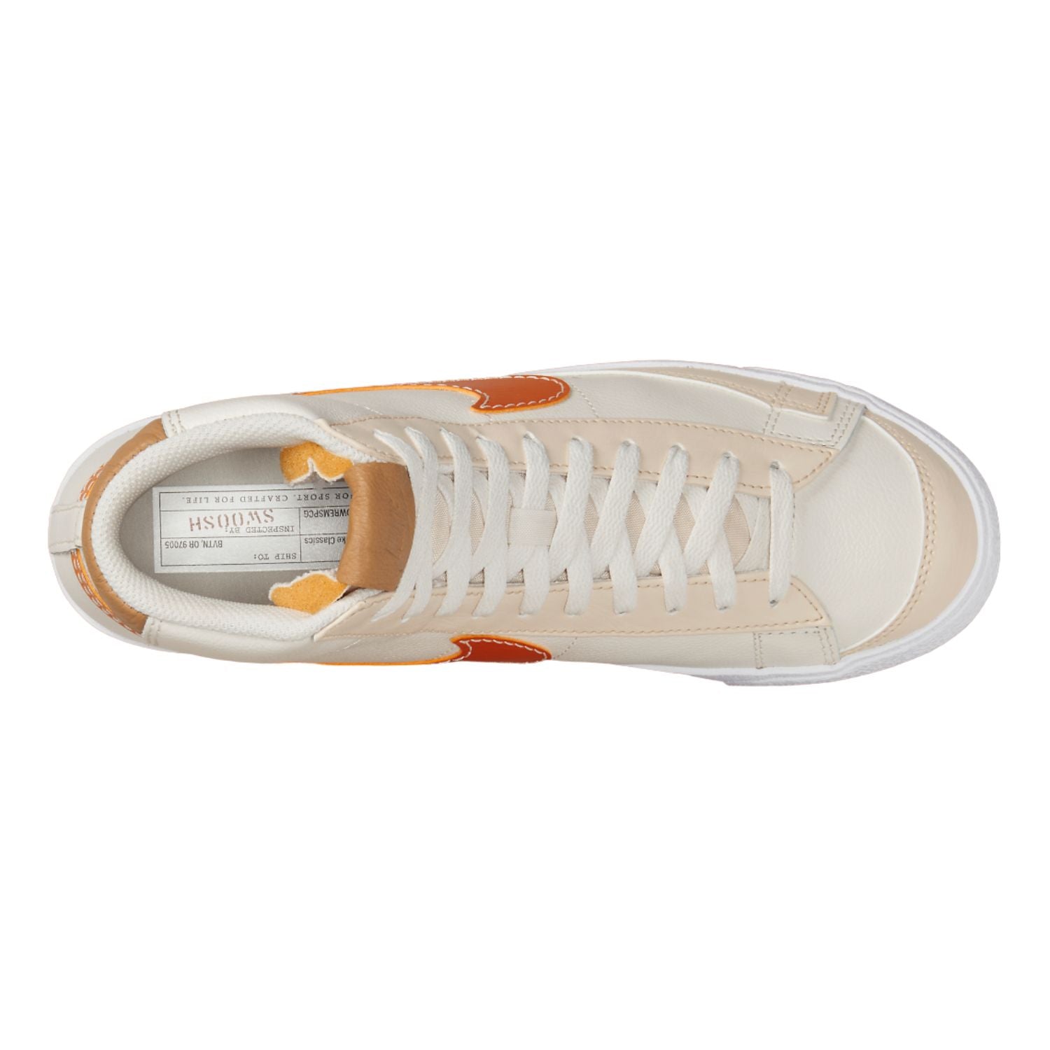 Nike Blazer Mid '77 EMB Inspected By Swoosh Hot Curry