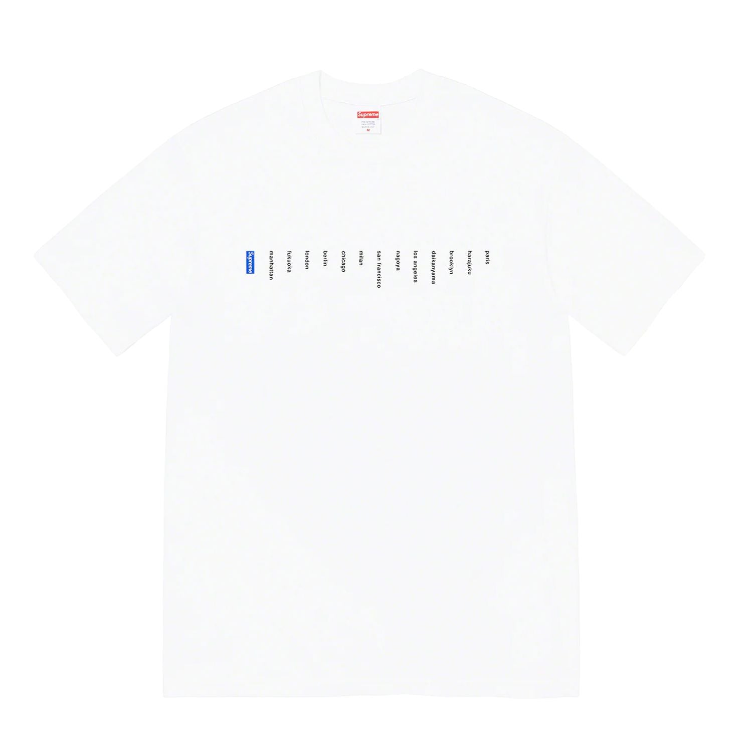 Supreme Location Tee White