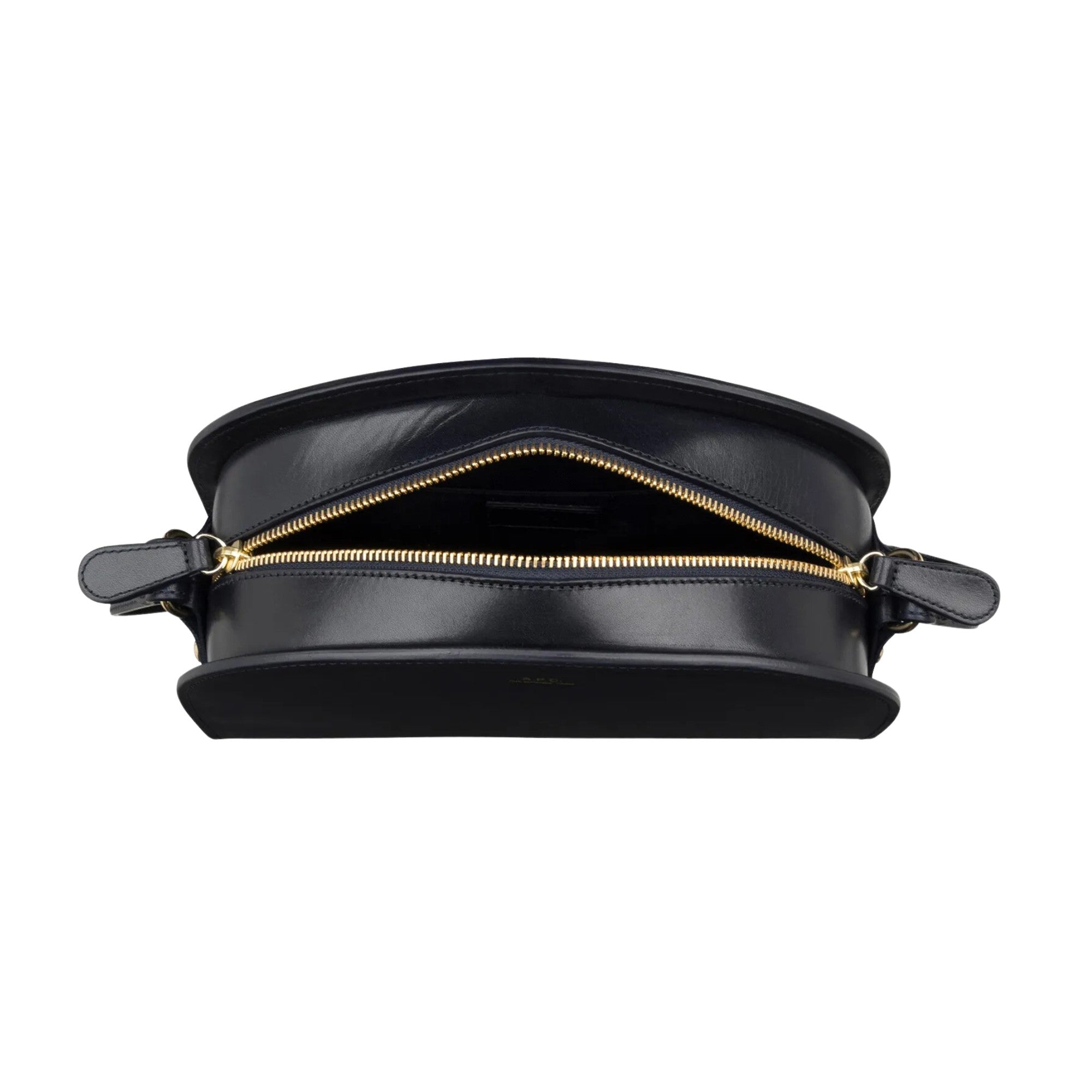 A.p.c Sac Demi-lune Smooth Leather Womens Style : Pxawv_f61048