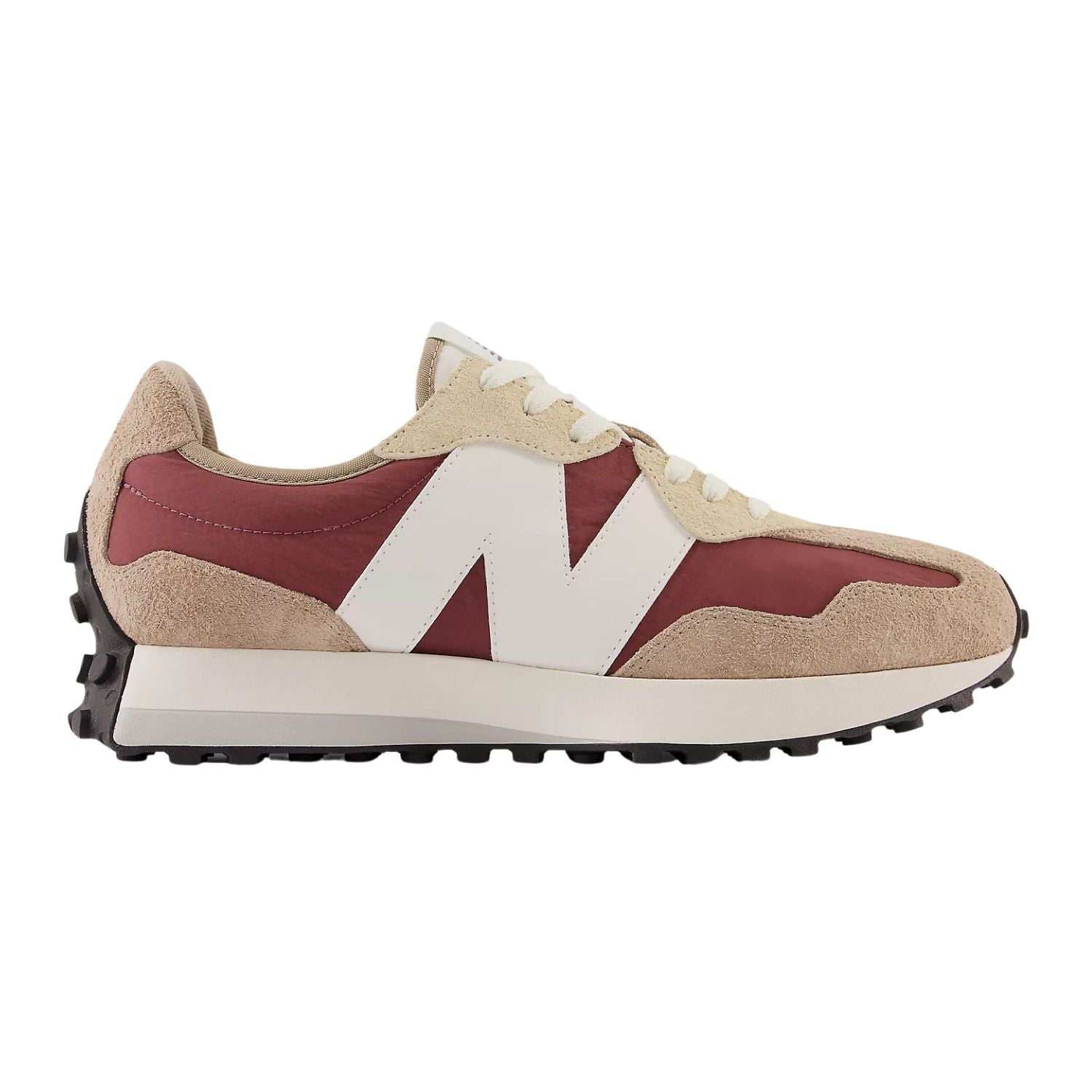 New Balance 327 Driftwood Washed Burgundy