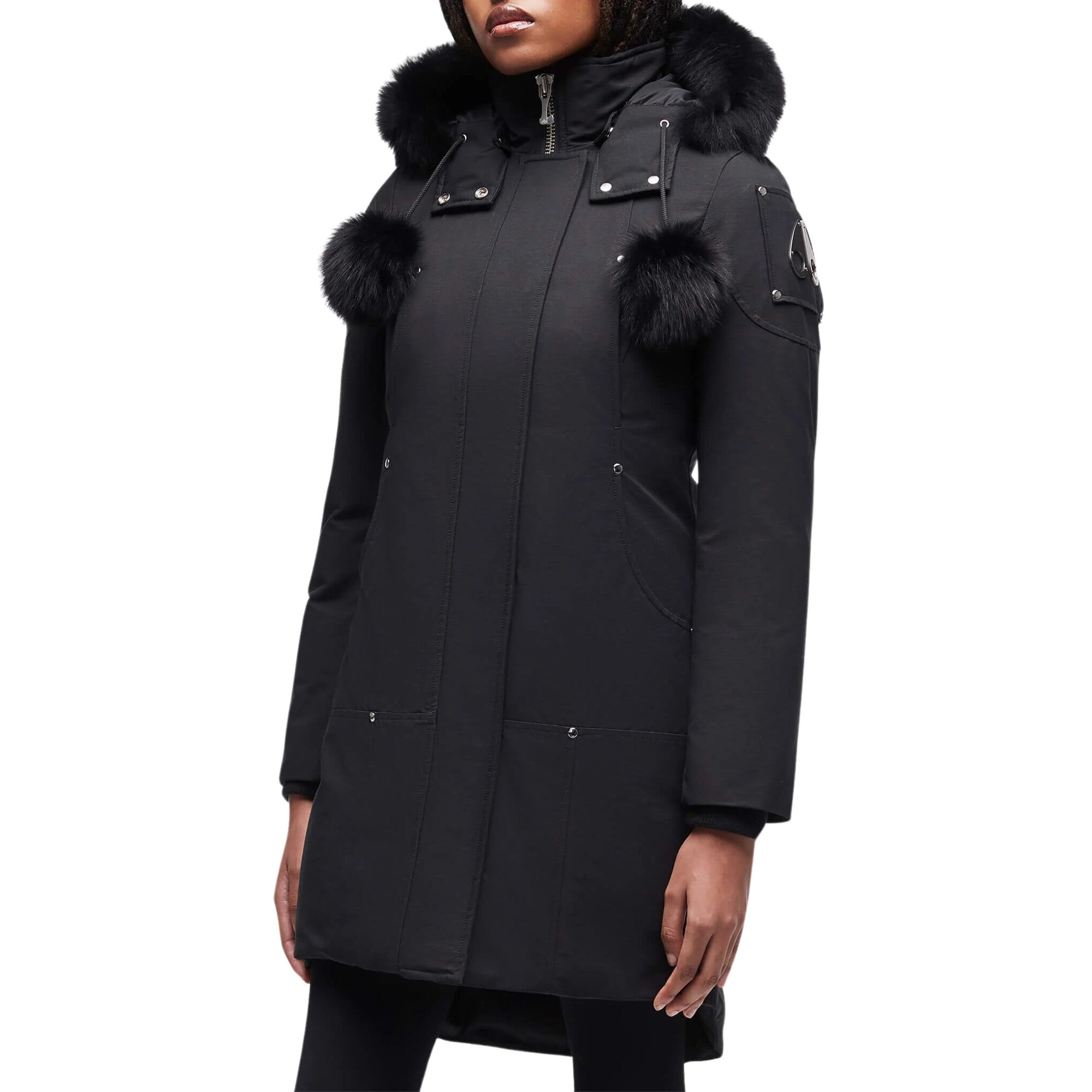 Moose Knuckles Stirling Parka Jacket Womens Style : Mk2003lp