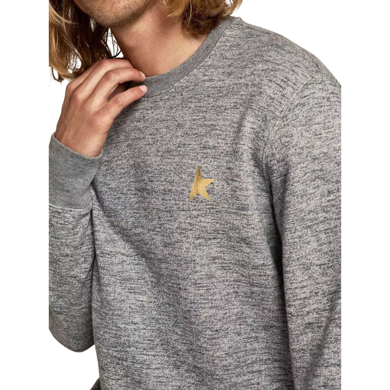 Golden Goose Sweatshirt Archibald Crewneck Mens Style : Gmp01223.p000522.60311