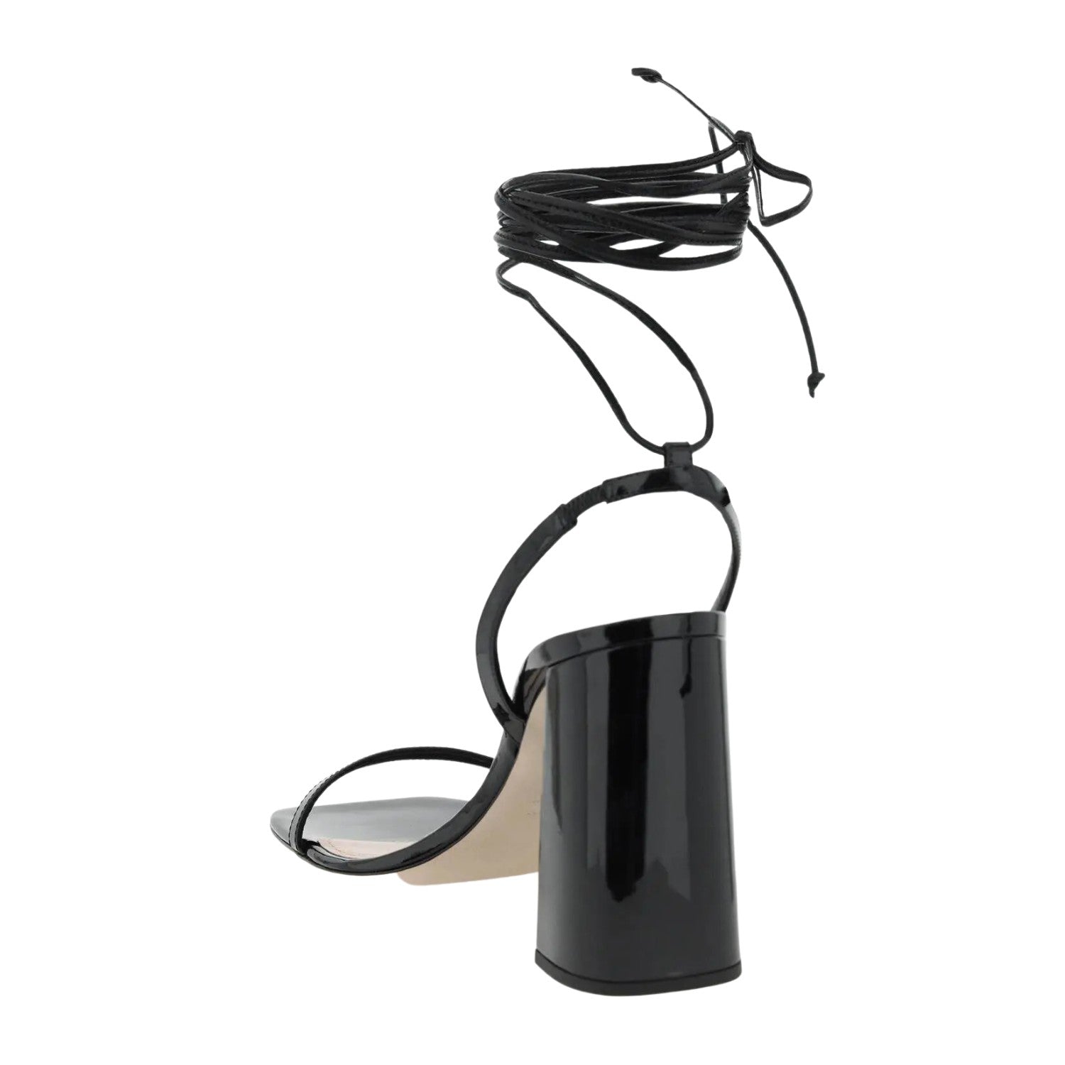 Miu Miu Patent Leather Sandals Womens Style : 5x857d_069