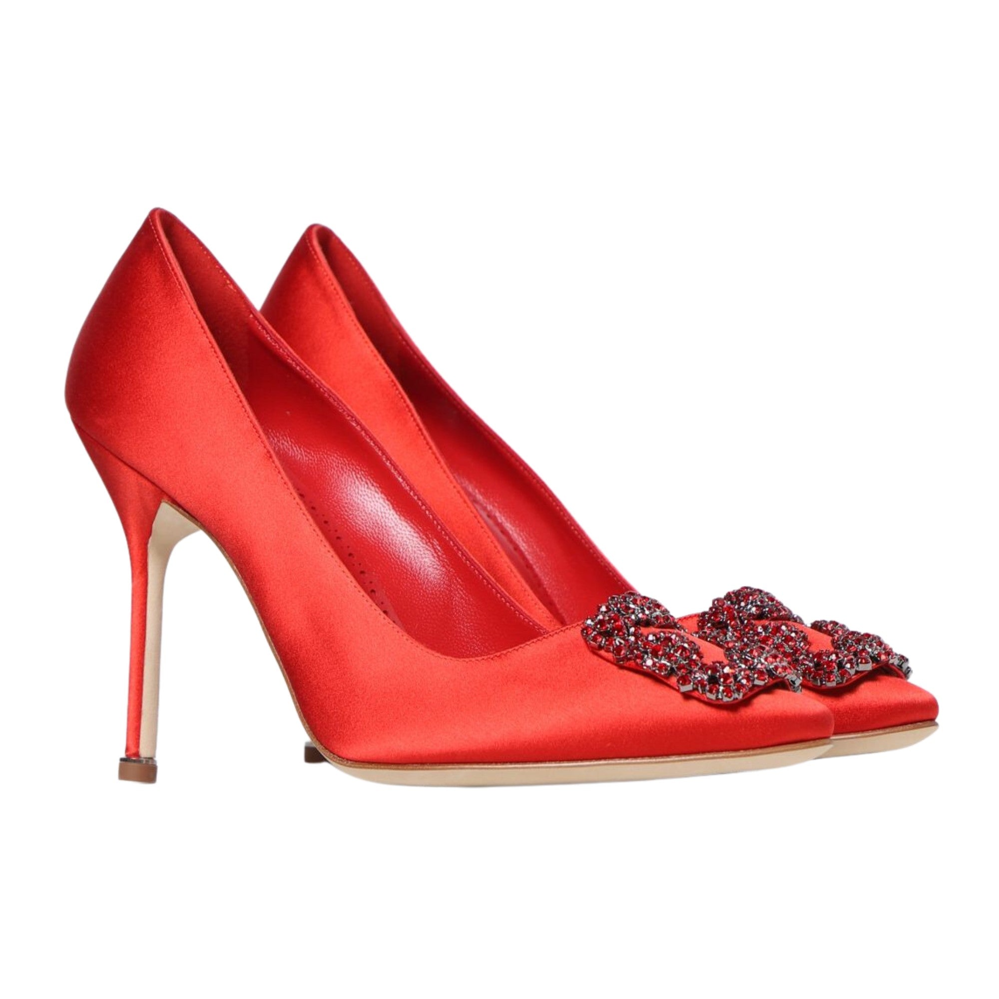 Manolo Blahnik Hangisi_red Womens Style : 4221409