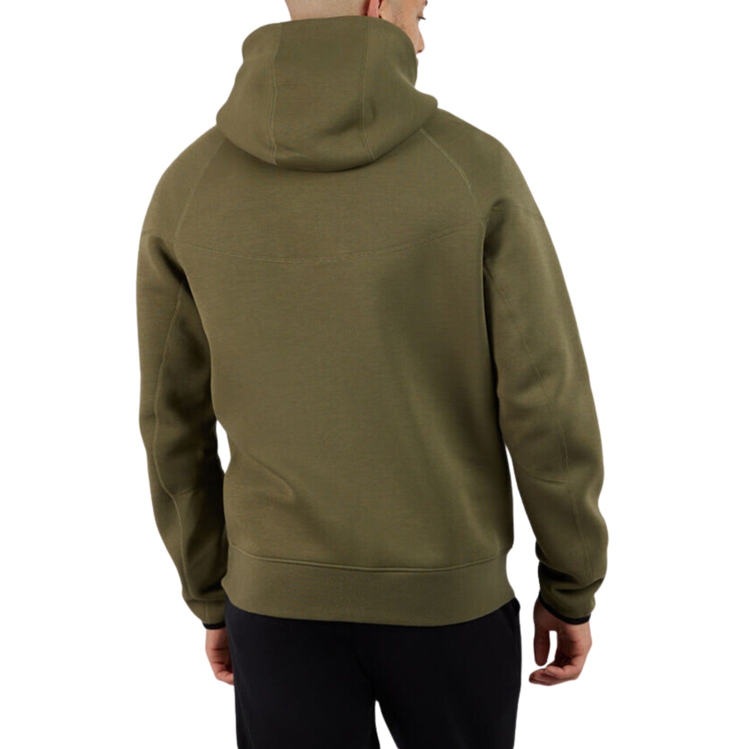 Nike Sportswear Tech Fleece Windrunner Full-Zip Hoodie Medium Olive/Black