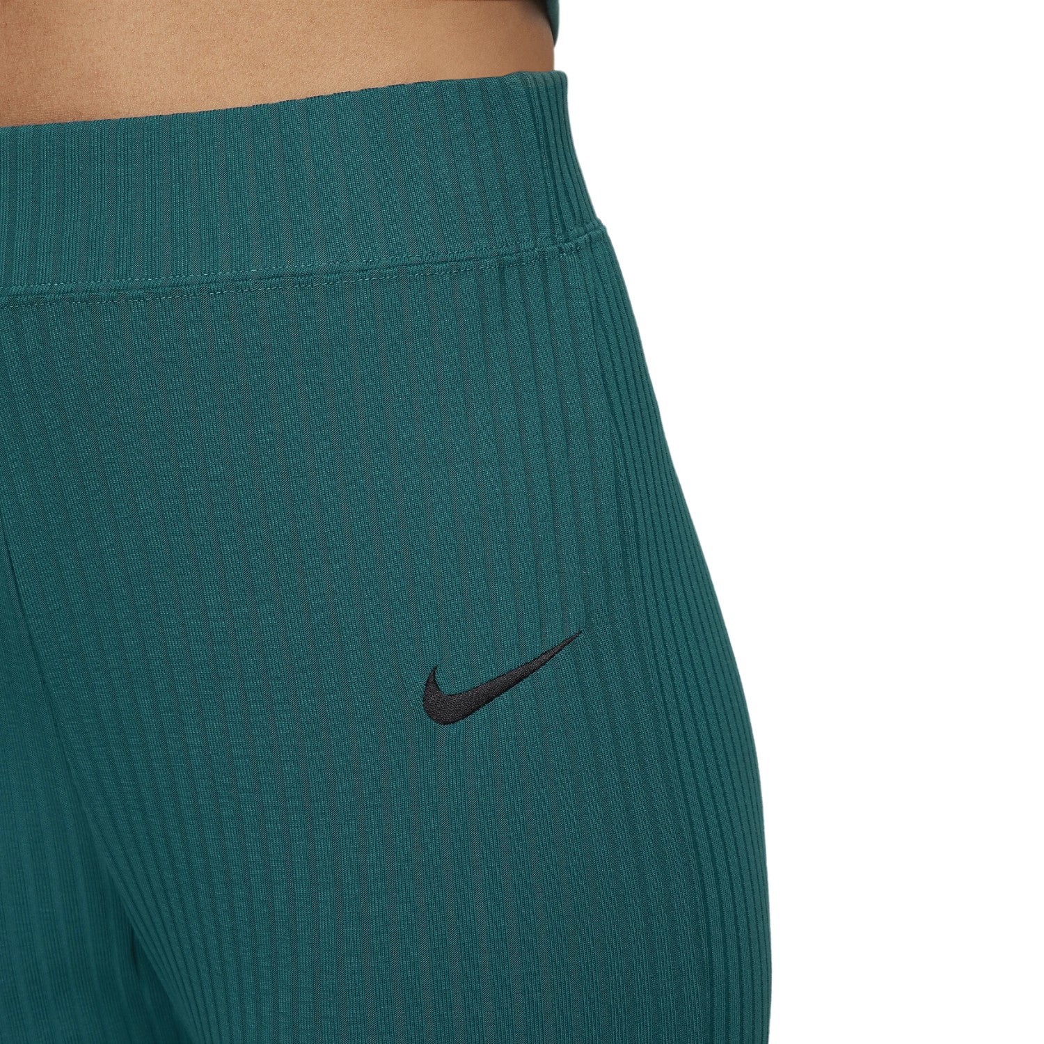 Nike Sportswear Women's High-waisted Ribbed Jersey Flared Pants Womens Style : Dv7868