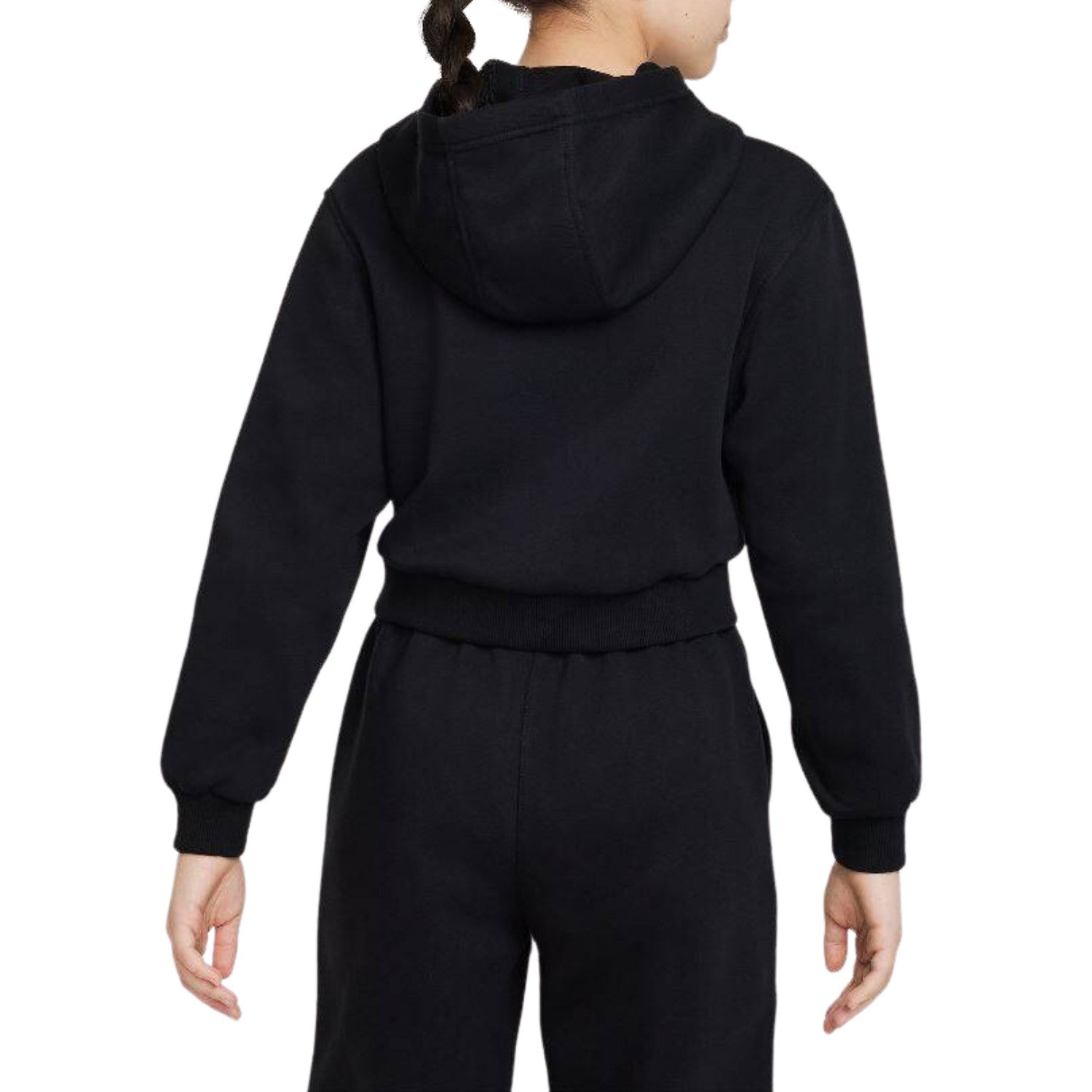 Nike Sportswear Club Fleece Older Kids' (Girls') Crop Hoodie Big Kids Style : Fd2925