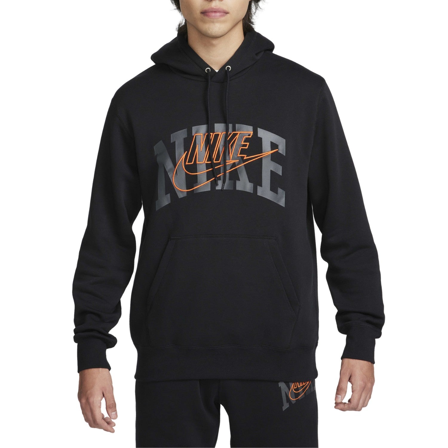 Nike Club Fleece Pullover With Hat Without Closure For Men Mens Style : Fv4447