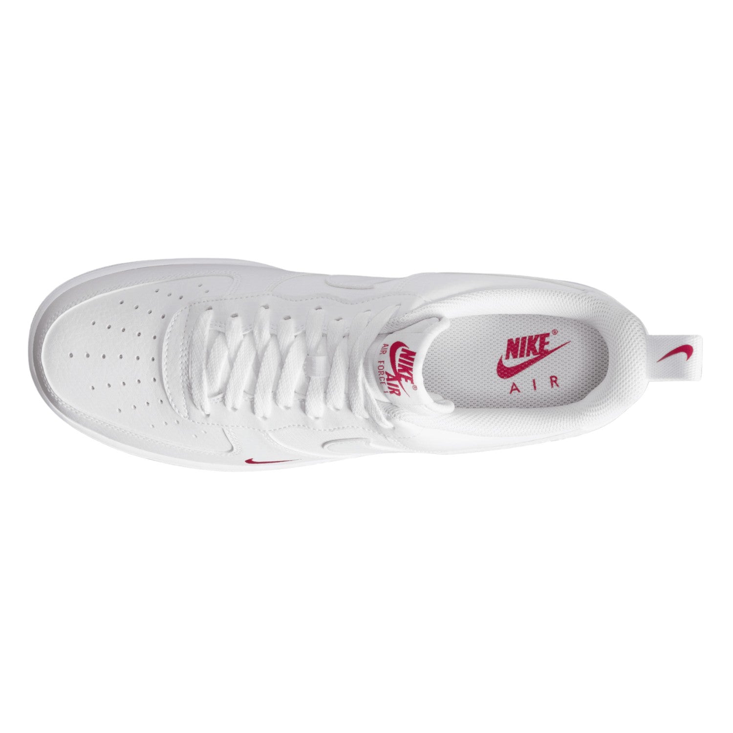 Nike Air Force 1 '07 'Red Mini Swoosh' Mens Style : Fz7187