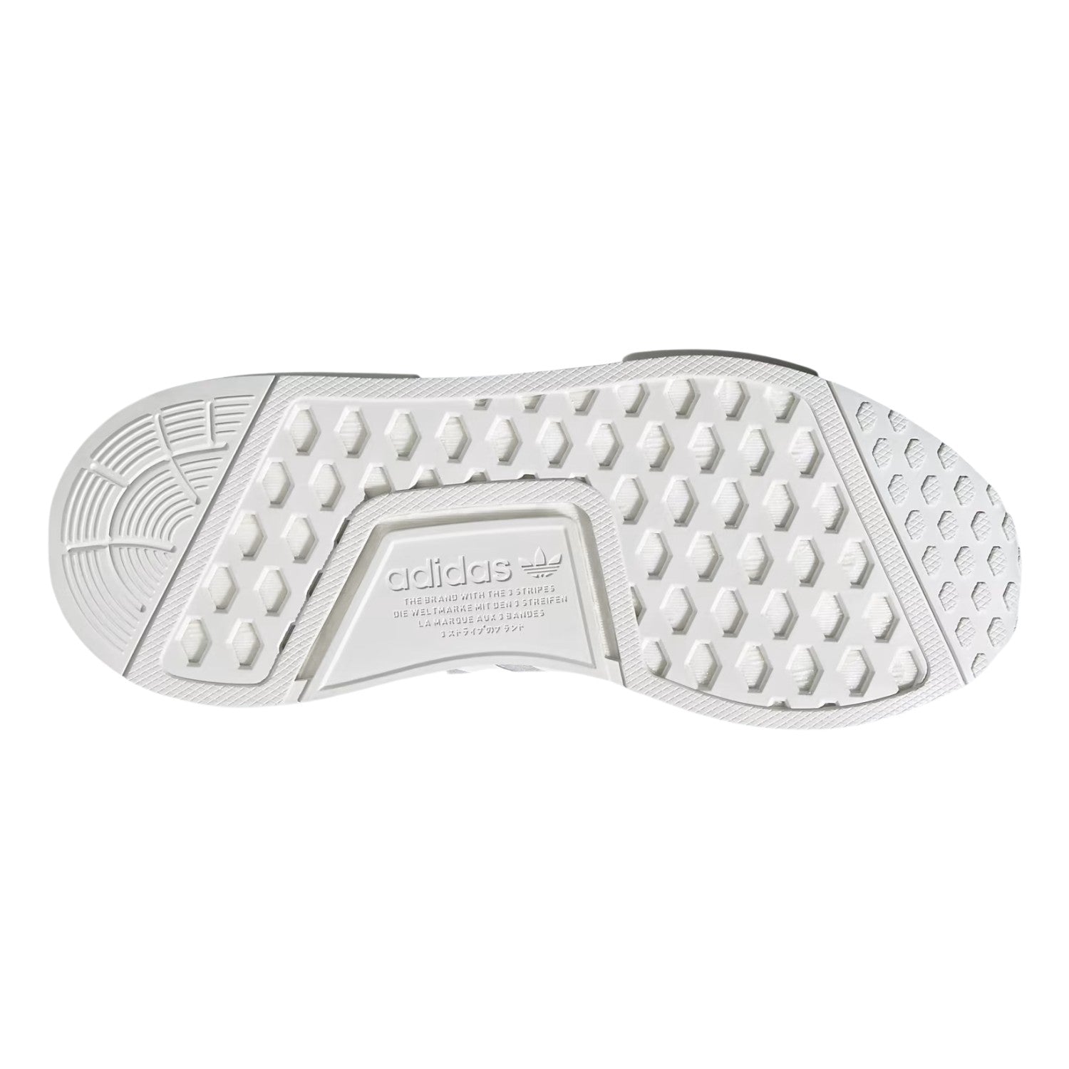 adidas NMD R1 Refined Cloud White Grey One (GS)