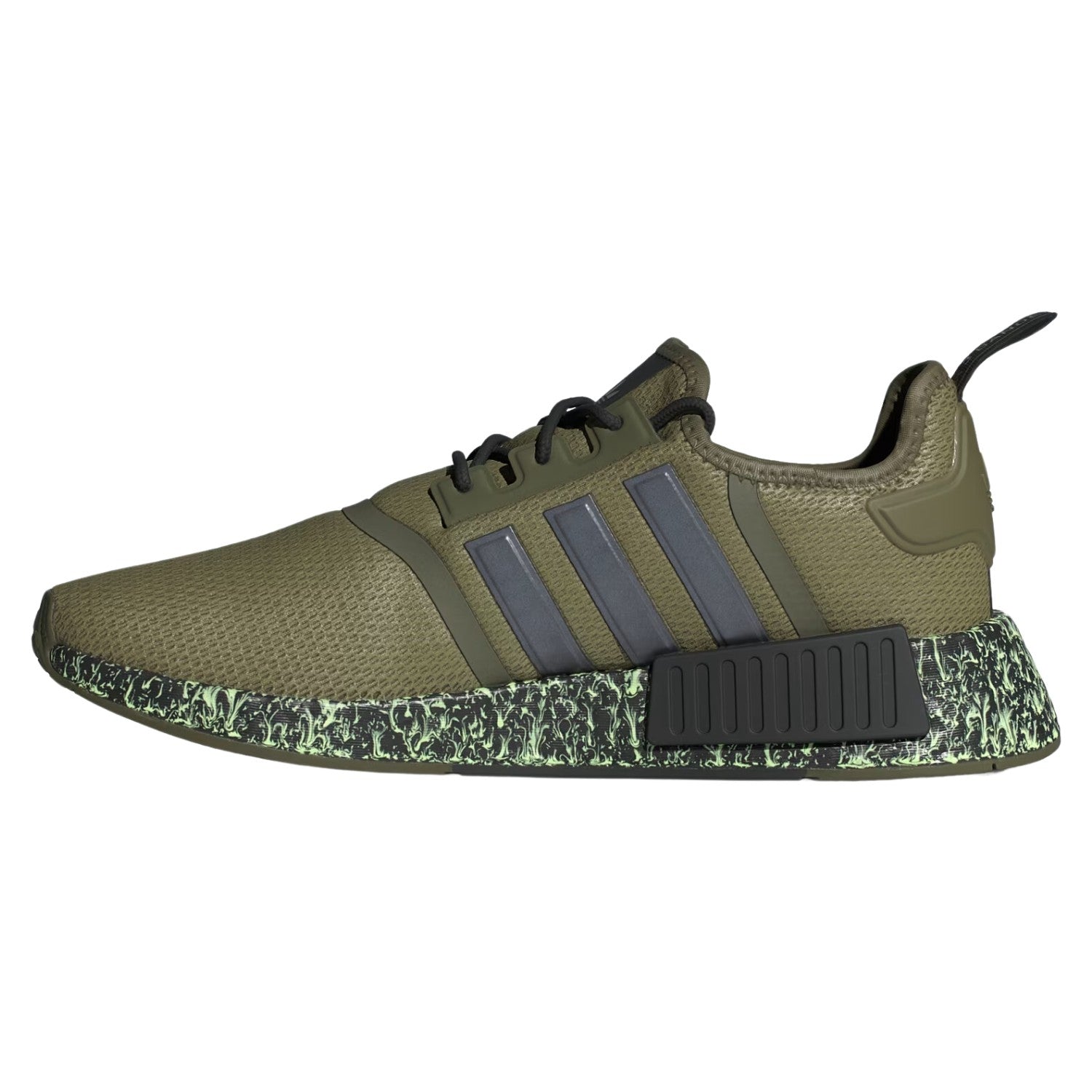 Adidas Mens Nmd_r1 Green Shoes Mens Style : Id5756