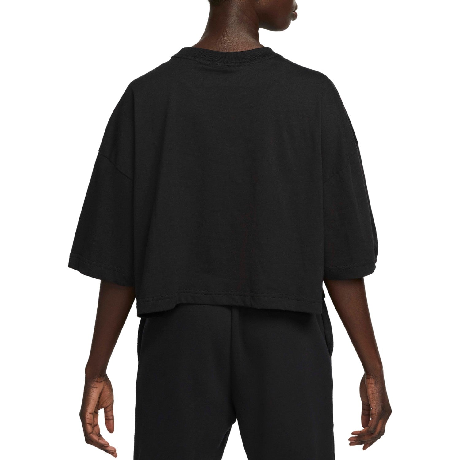 Nike Sportswear Swoosh Cropped Short-sleeve Top Womens Style : Dr5624