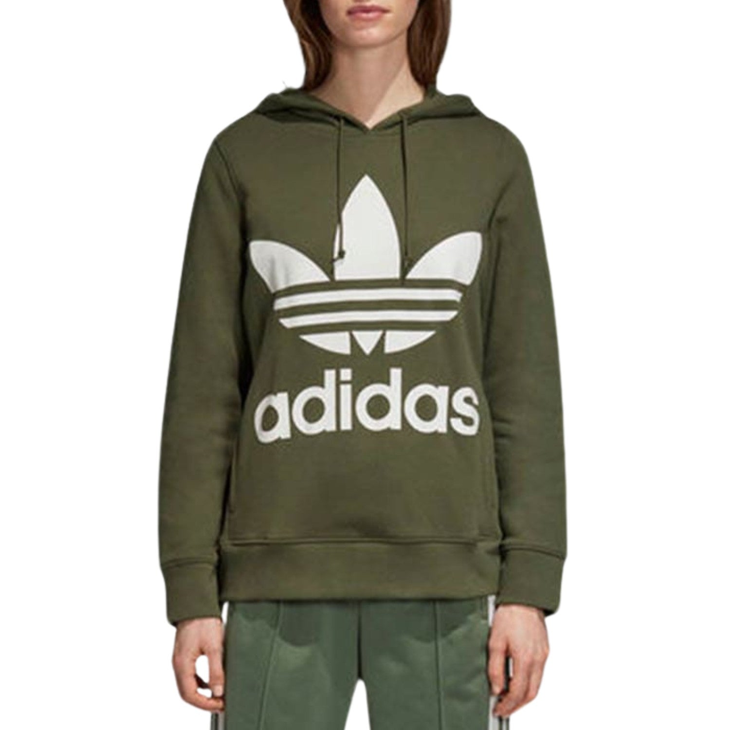 Adidas Trefoil Hoodie Womens Style : Dh3139