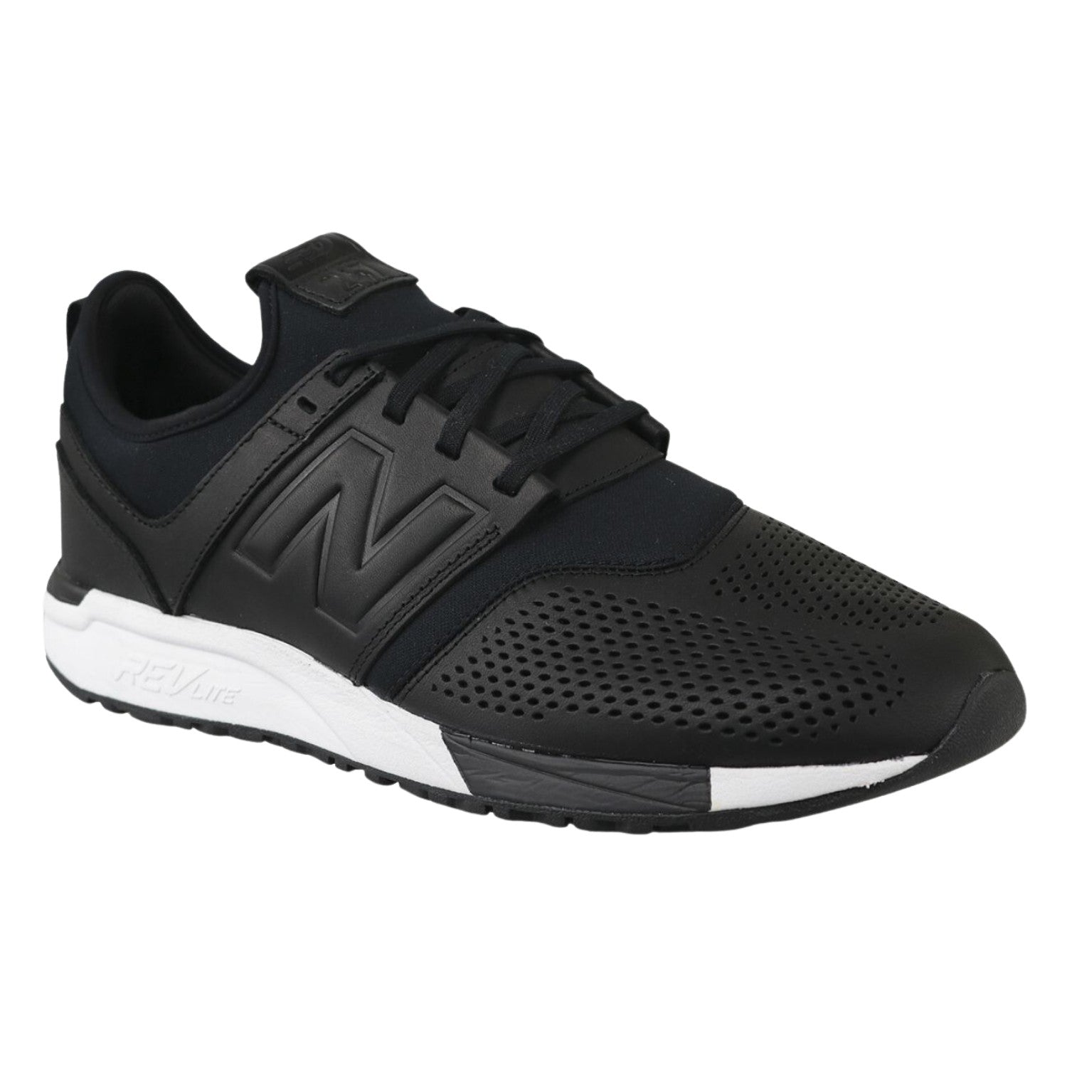 New Balance 247 Leather Black