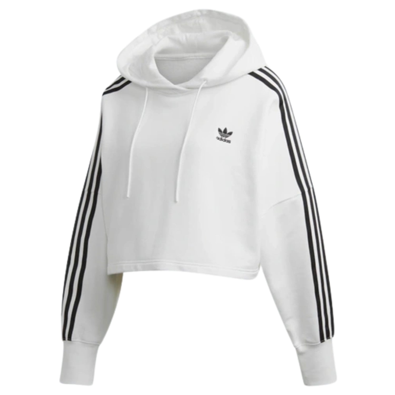 Adidas Cropped Hoodie Womens Style : Ed7555