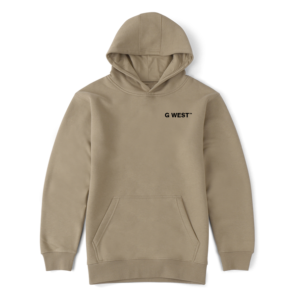 G West Pullover Hoodie With Logo Mens Style : Gwhdwl7002