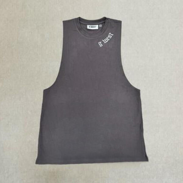 G WEST MENS TANKS - BROWN
