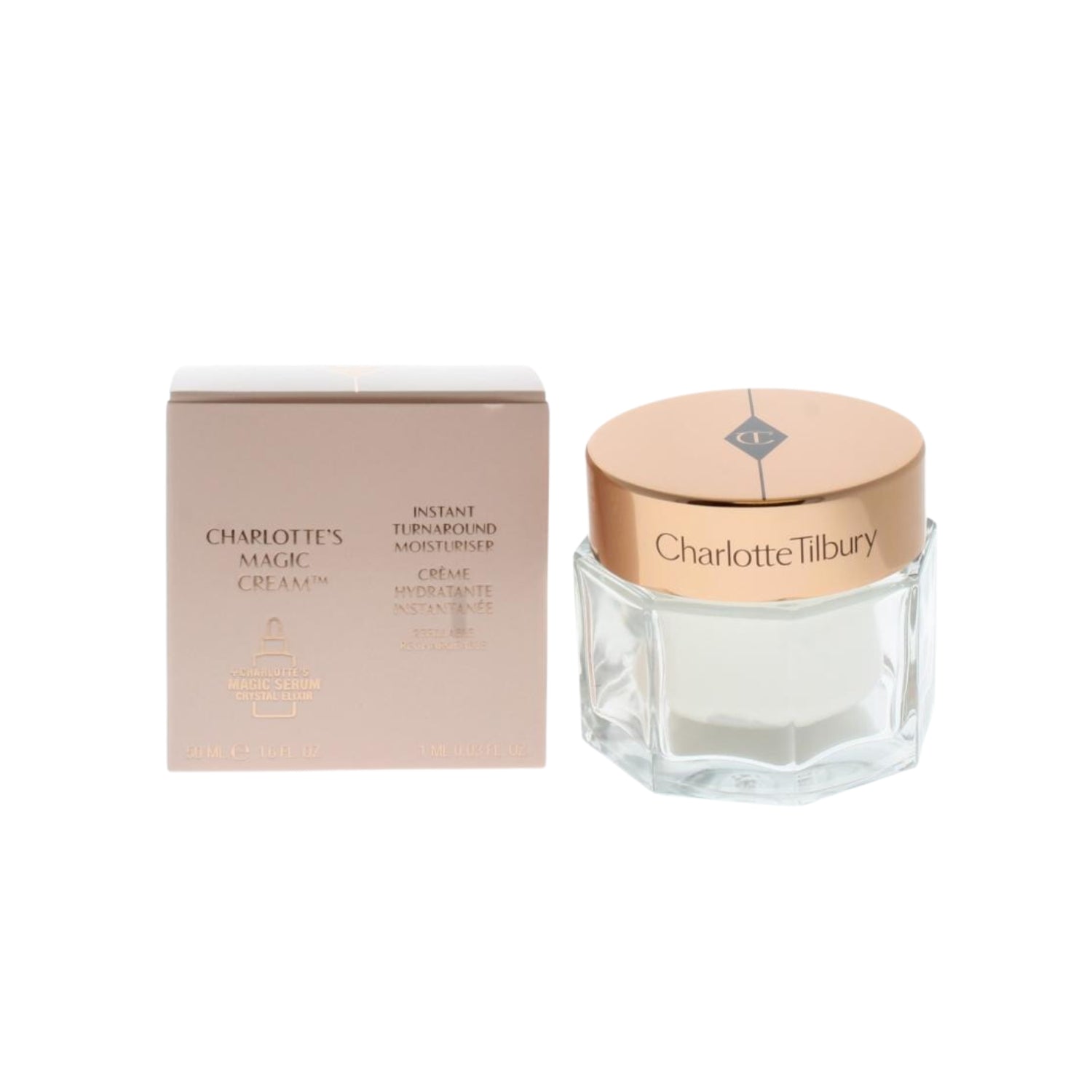 Charlotte Tilbury Magic Cream Moisturizer with Hyaluronic Acid 1.7oz/50ml