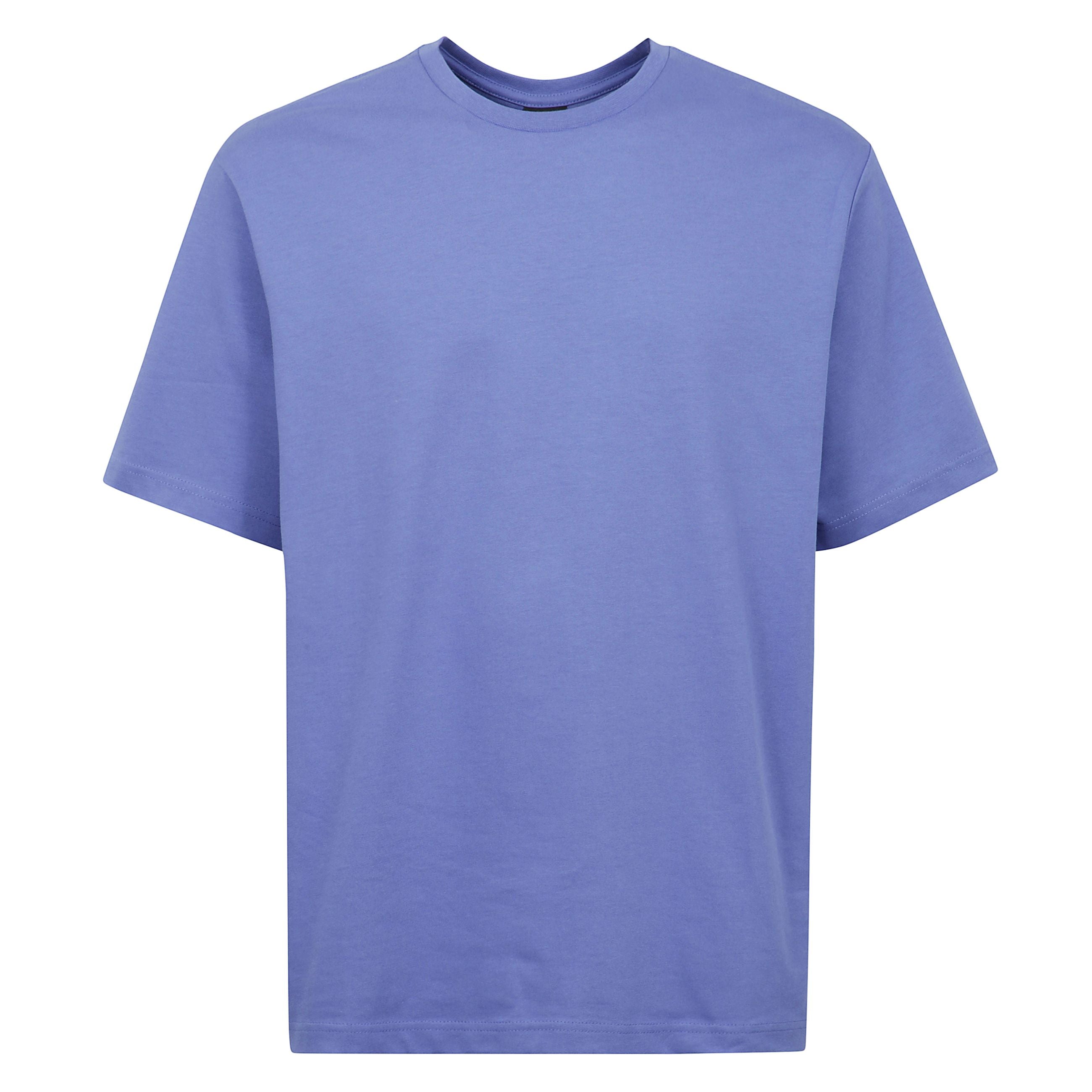 T-shirt a girocollo con grafica sulla schiena