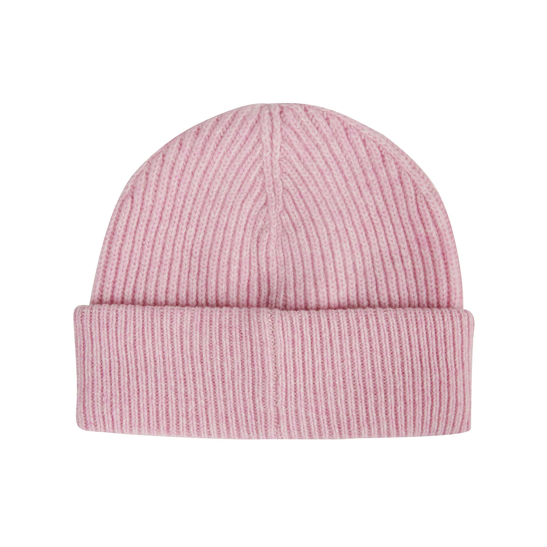 Light structured rib knit beanie