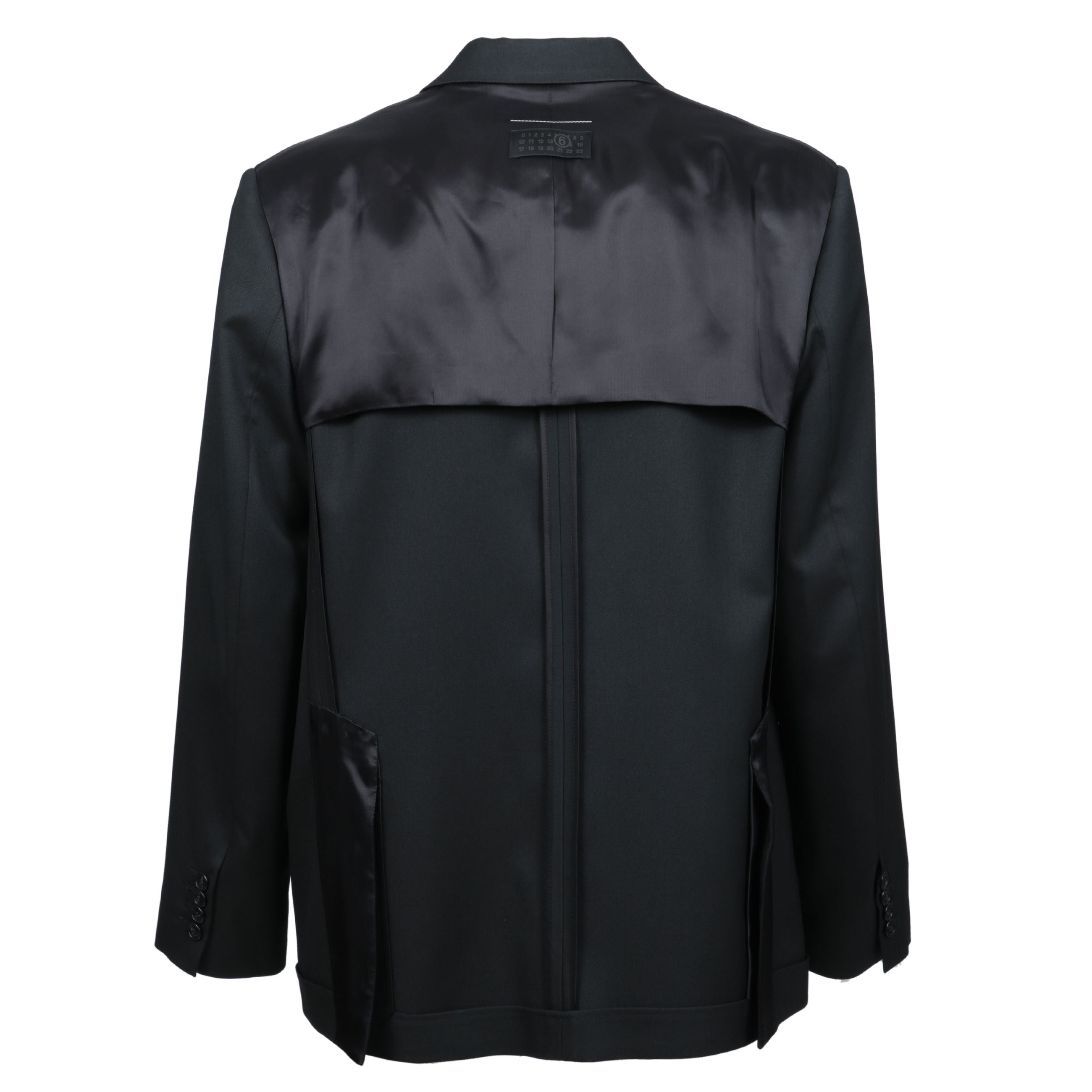 Blazer con design al rovescio e chiusura frontale con abbottonatura