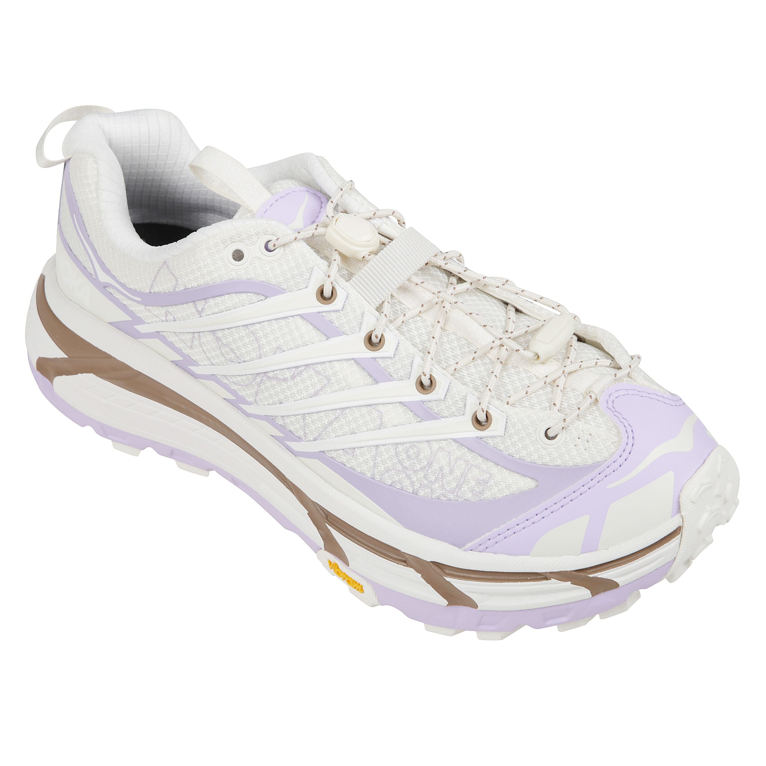 Scarpa con tomaia in mesh rinforzata da dettagli termofusibili e linguetta a soffietto. sistema di allacciatura rapida, struttura interna avvolgente. intersuola in eva sagomata e suola vibram® megagrip per massima aderenza.