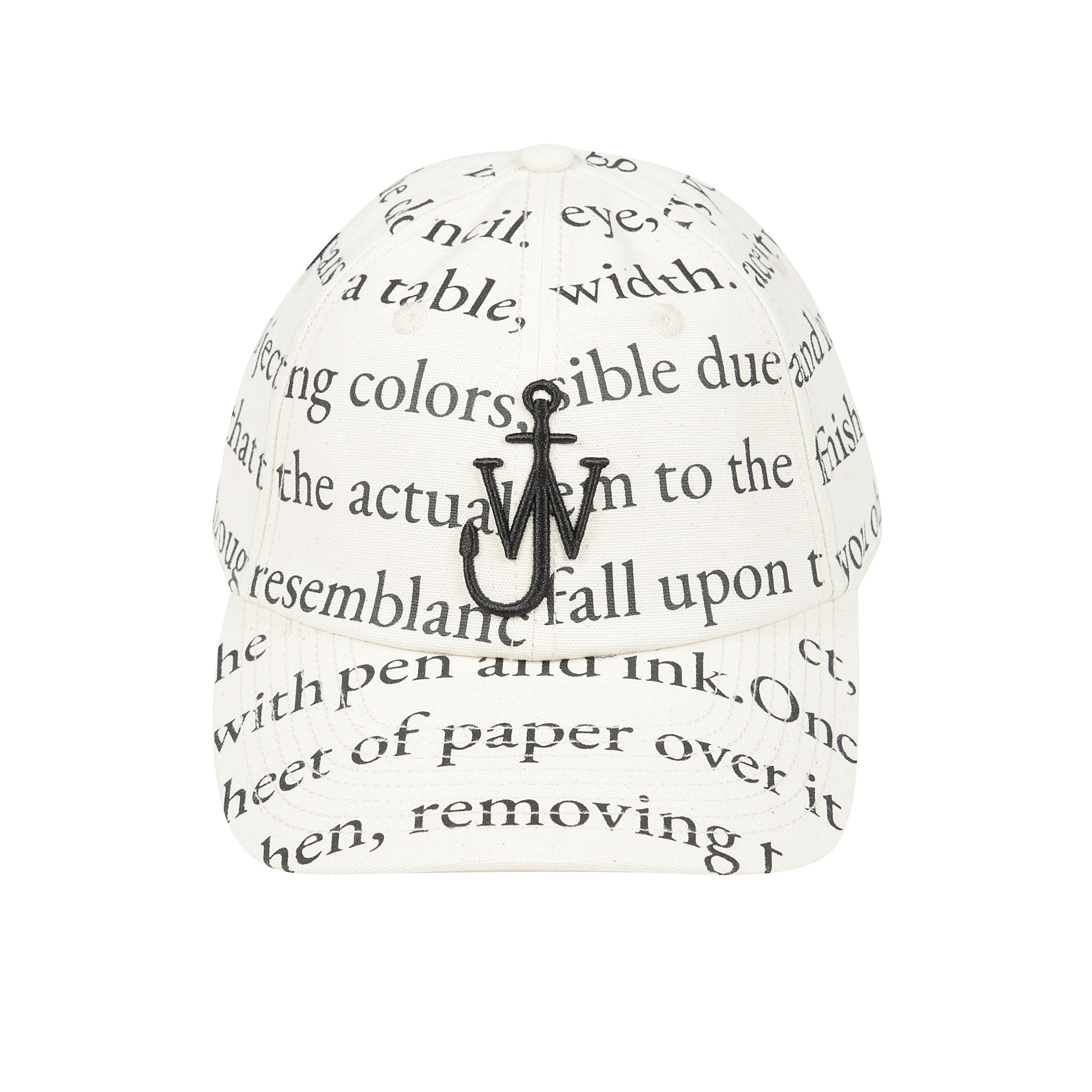 Baseball cap realizzato in cotone. presenta un logo con ancora ricamato e dettagli stampati