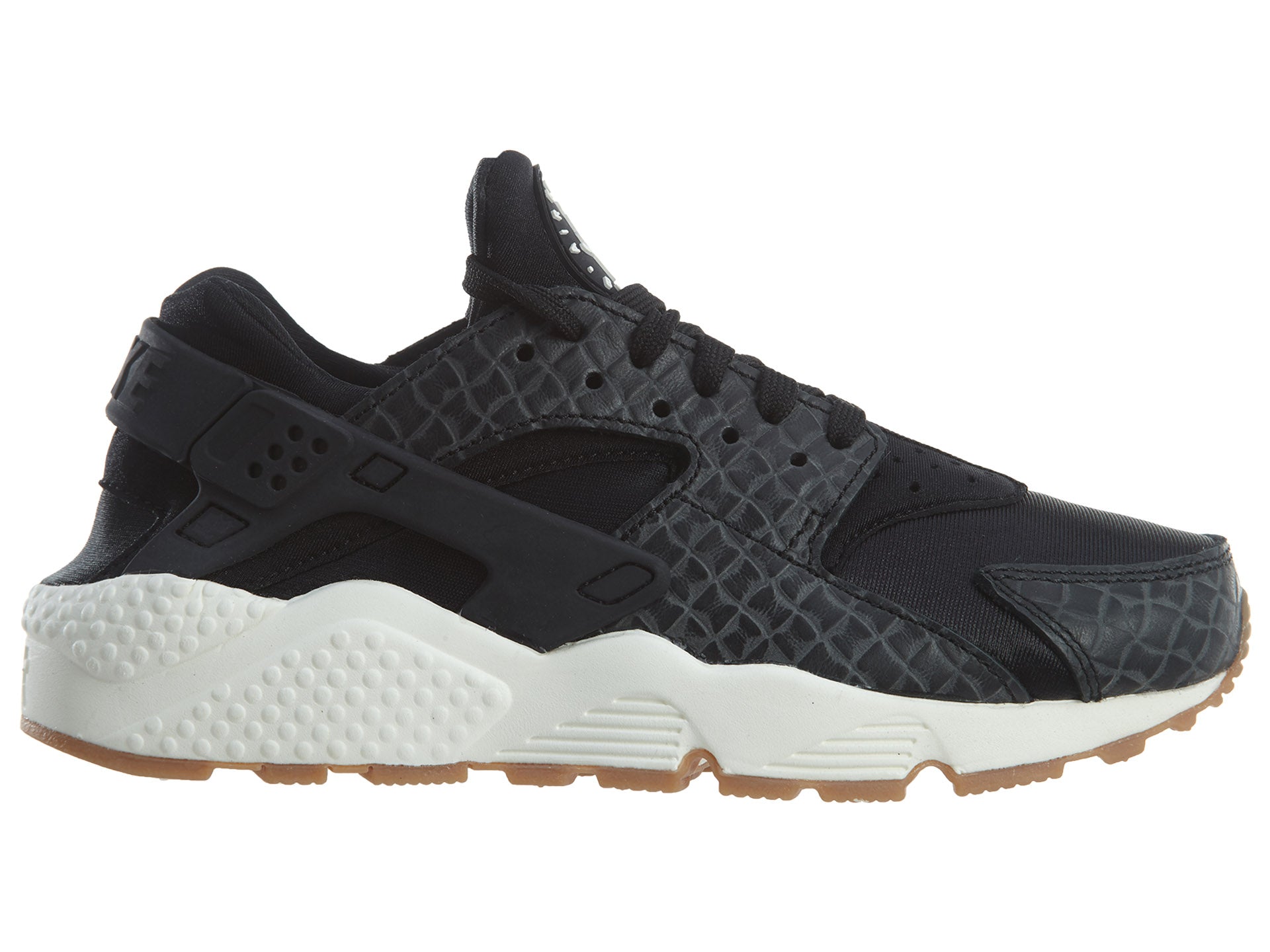 Nike Air Huarache Run Premium 'Black Snakeskin' Womens Style :683818