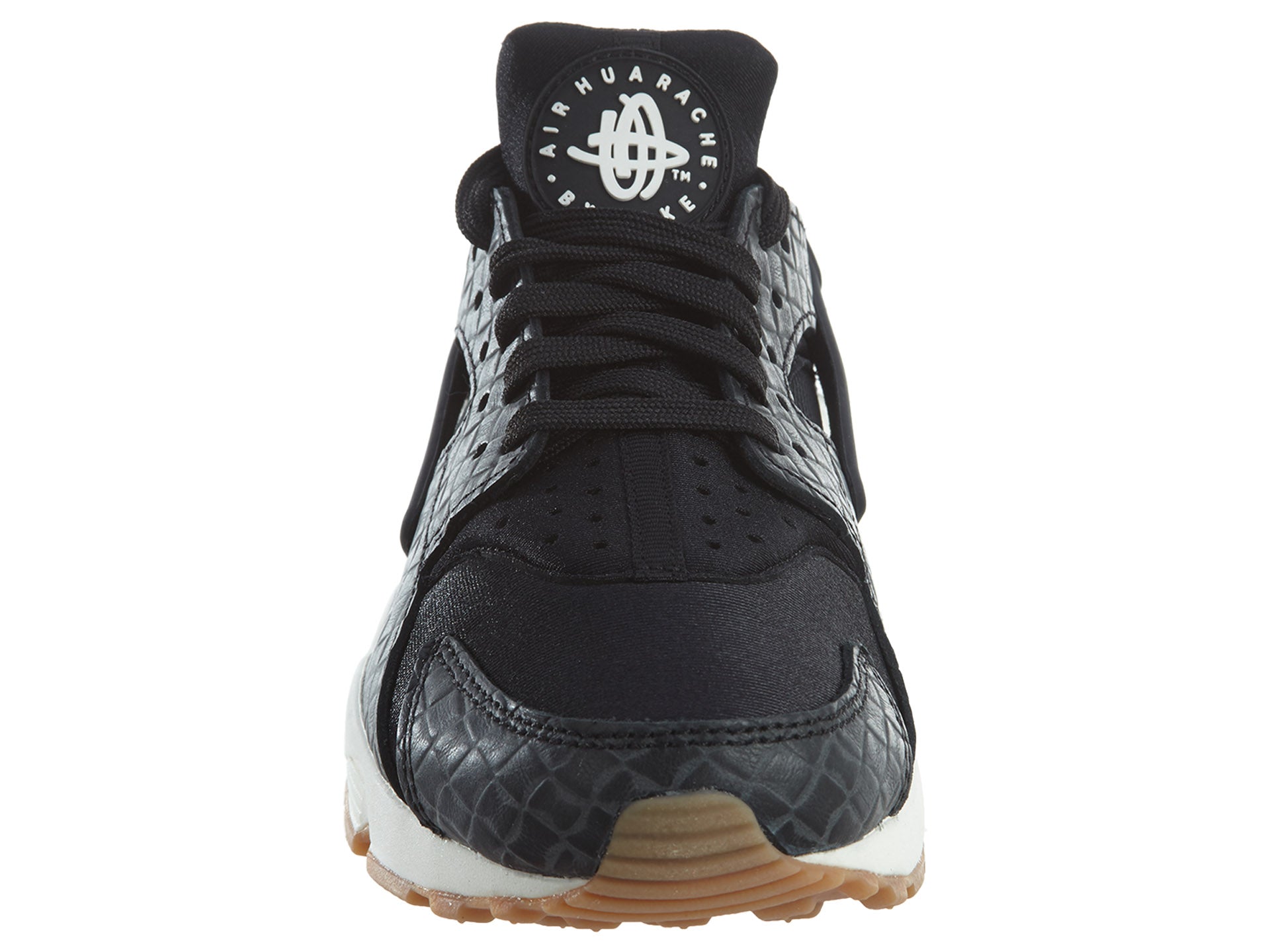 Nike Air Huarache Run Premium 'Black Snakeskin' Womens Style :683818