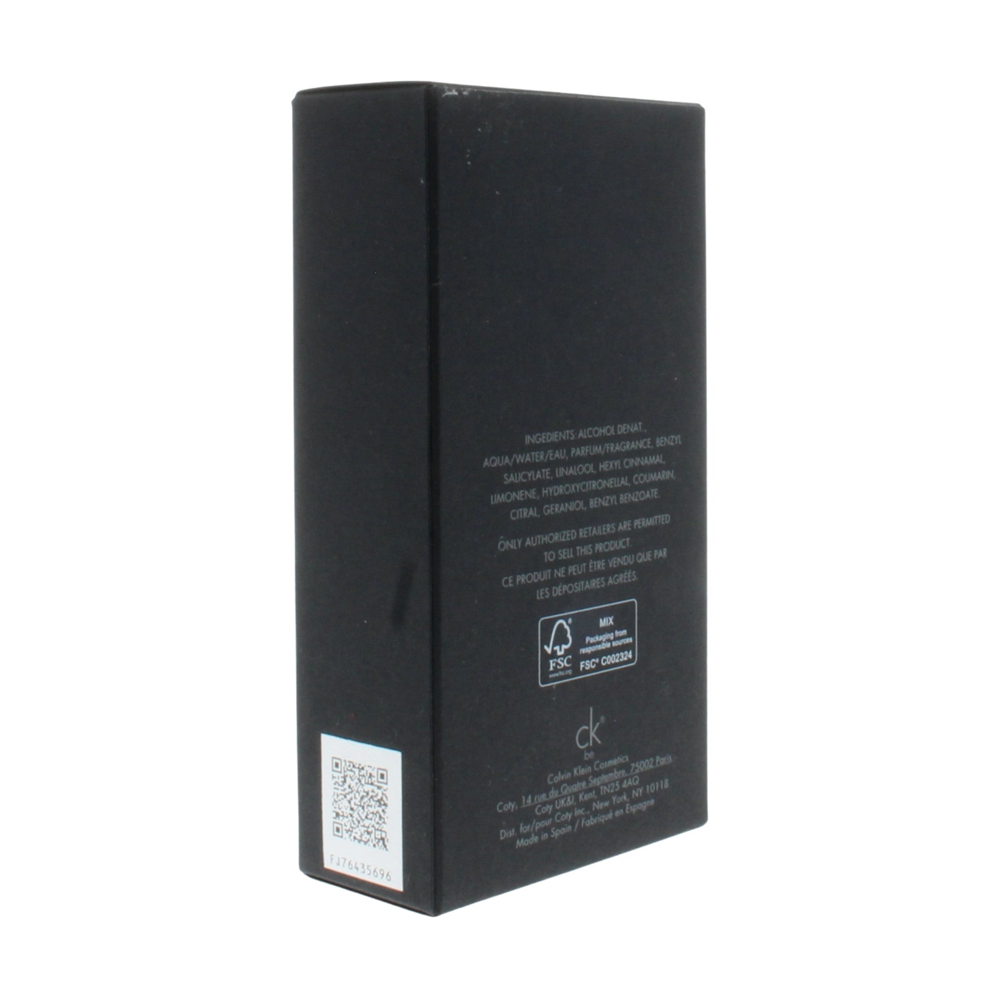 Calvin Klein Be EDT Spray for Unisex 100ml/3.3oz