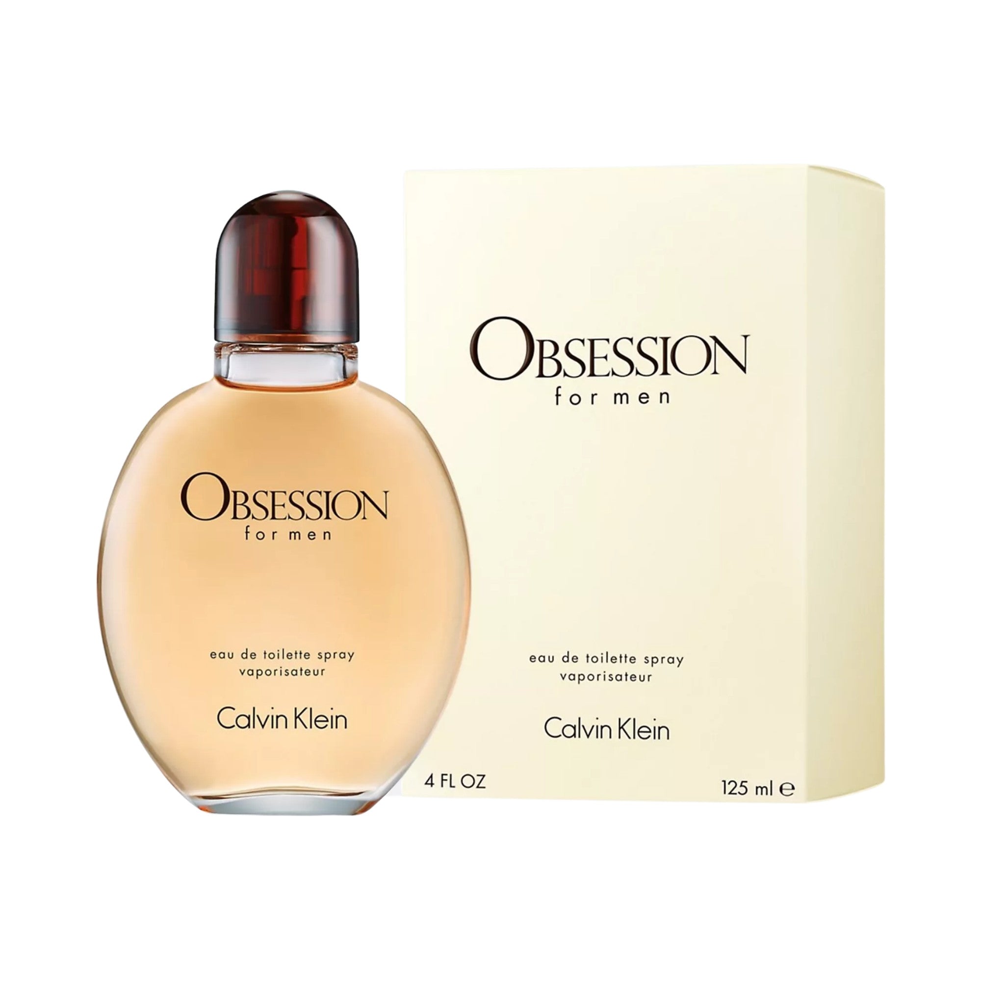 Calvin Klein Obsession Eau De Toilette Spray for Men 4oz/125ml