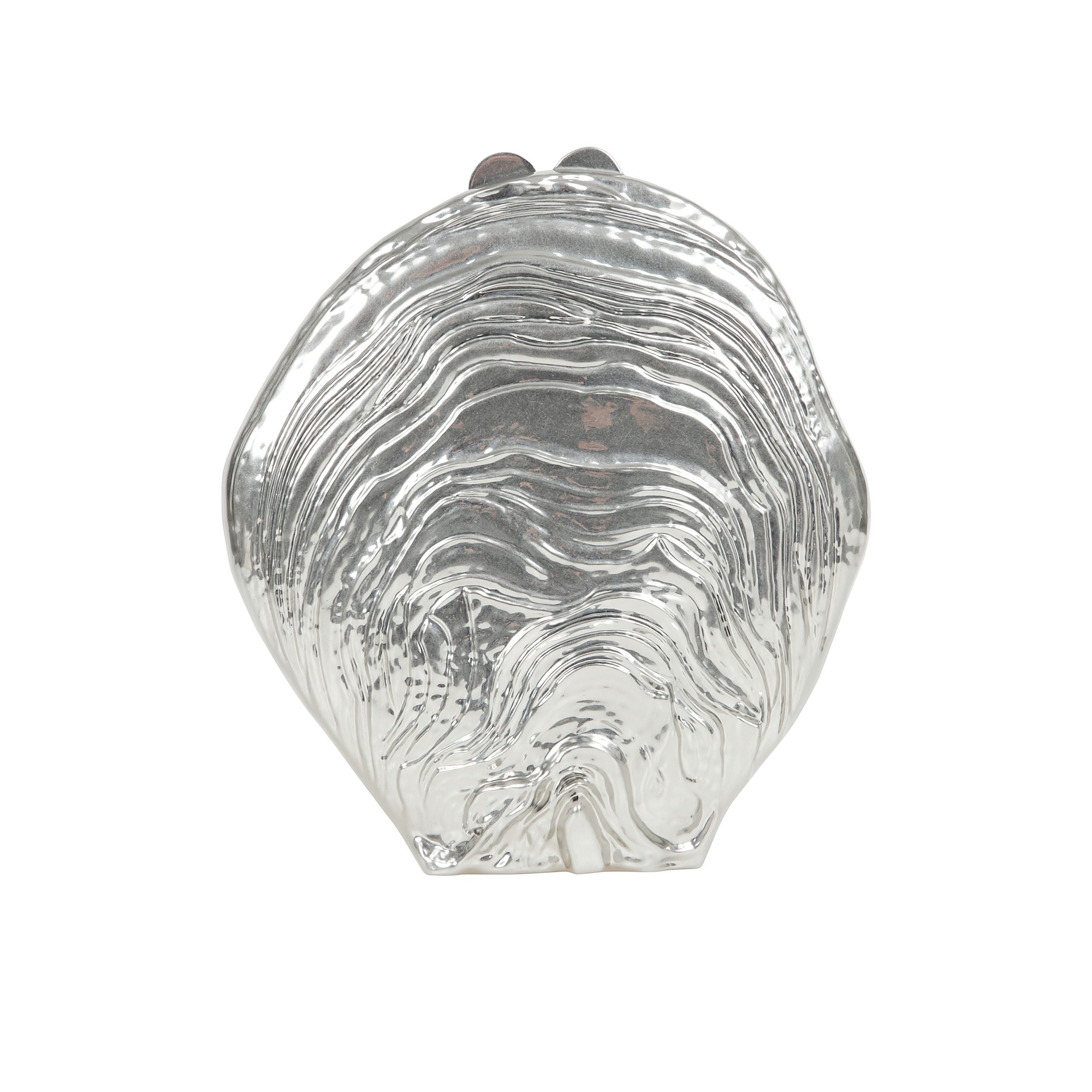 Clutch cove con chiusura a scatto, tracolla rimovibile con catena e fodera integrale