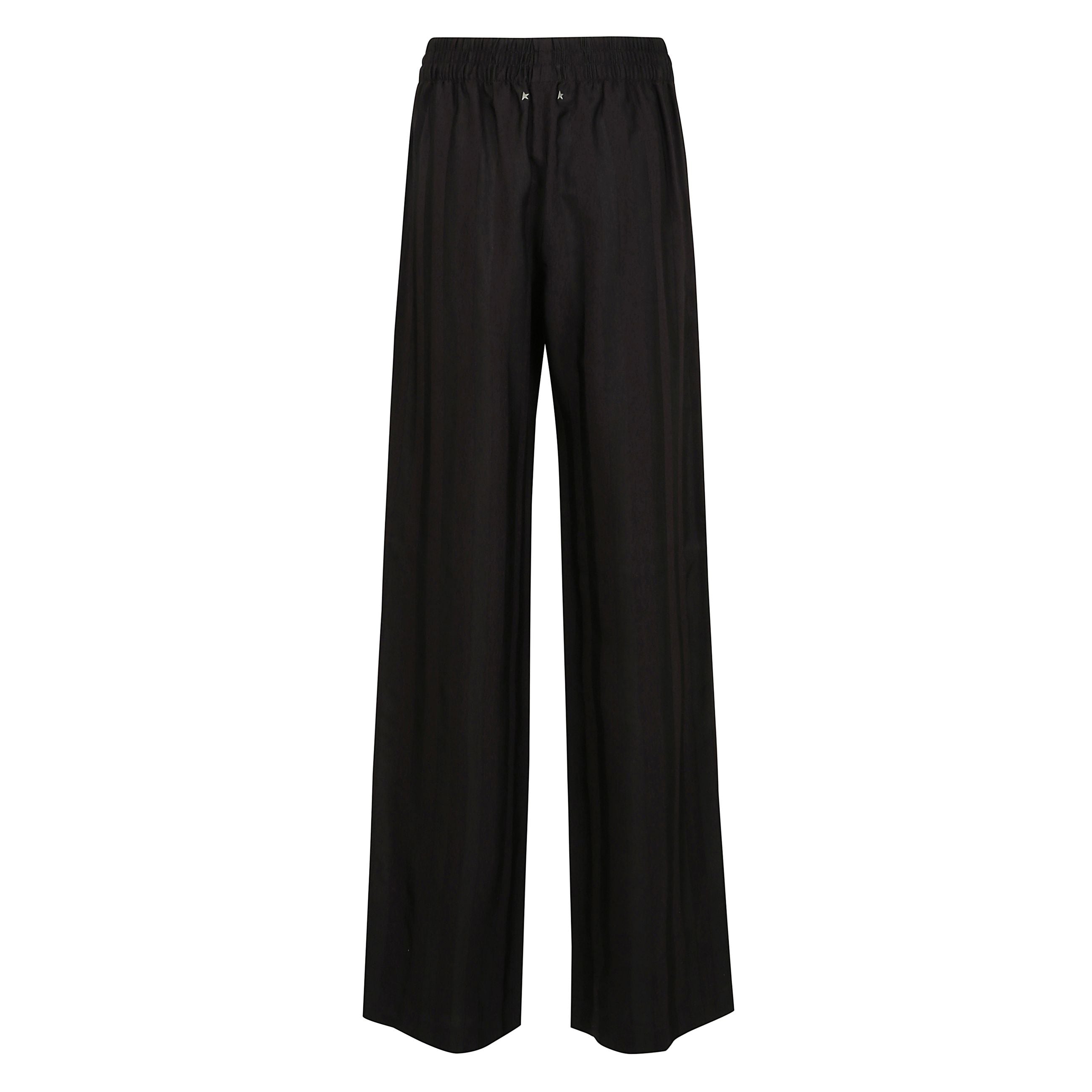 Ispirata all'energia degli anni novanta, la nostra nuova collezione celebra l'energia pulsante della musica e la forza illimitata dei sogni. a righe verticali larghe, questo pantalone jogging si caratterizza per la gamba molto ampia e lo spacco finale.