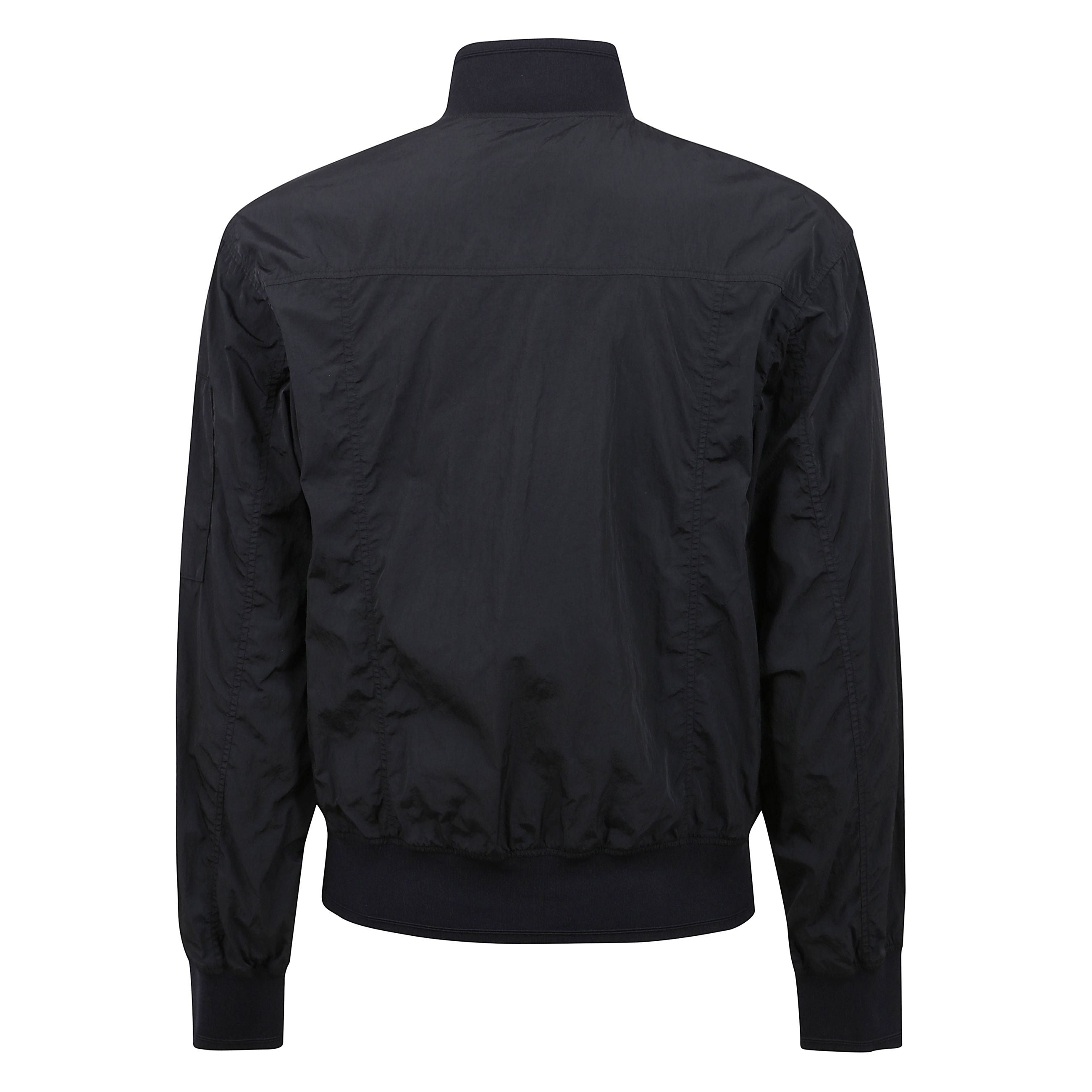 Chrome-r full button jacket
giacca con chiusura frontale con bottoni e zip, due tasche frontali con pattina, tasca con zip sulla manica e caratteristico motivo lens