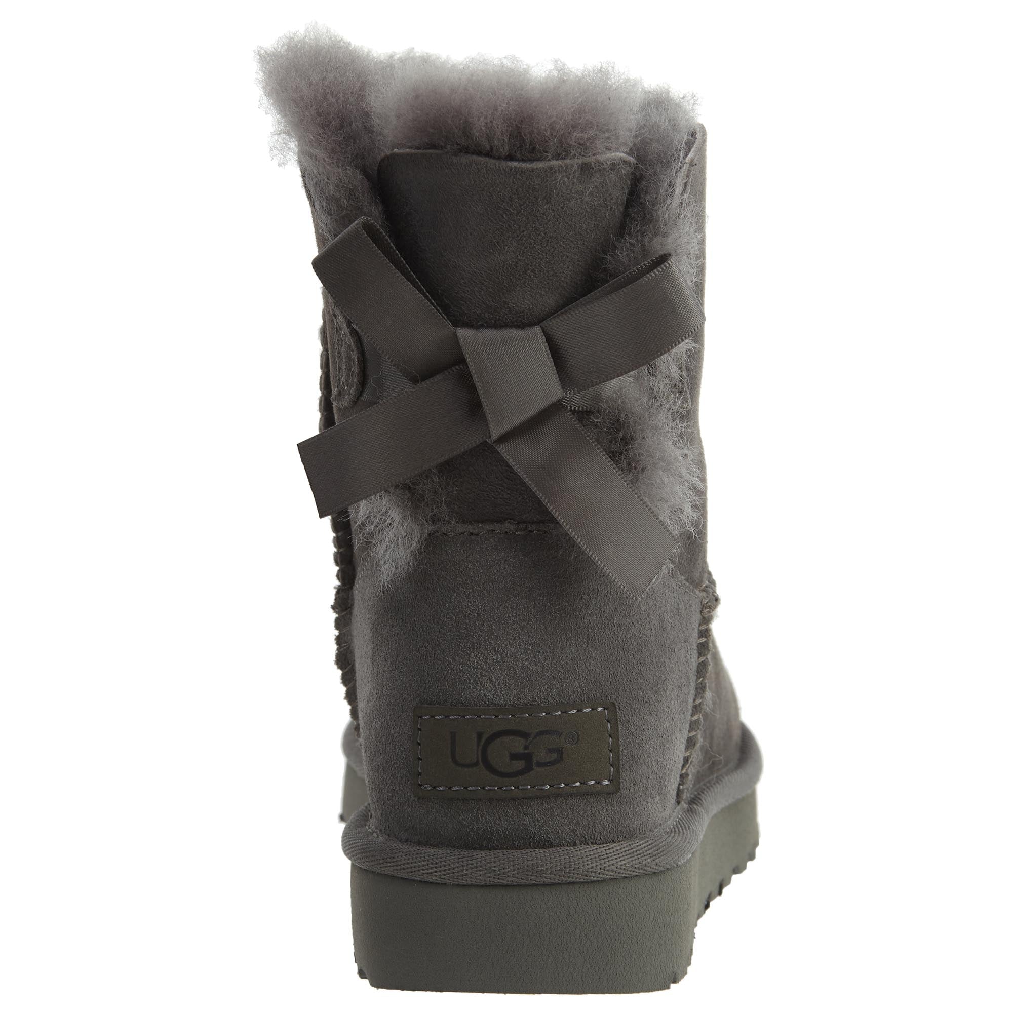 UGG Mini Bailey Bow II Boot Grey (Women's)