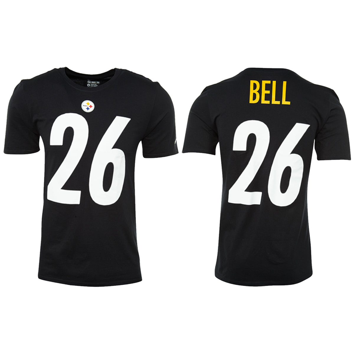 Nike Pittsburgh Steelers Le'veon Bell Nike Player Pride Name & Number T-shirt Mens Style : 709856