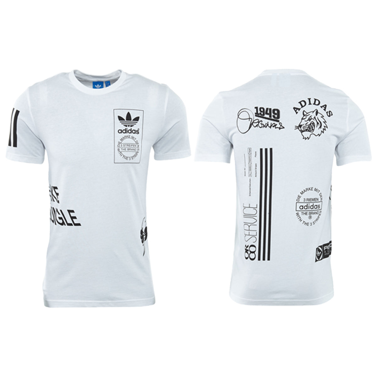 Adidas Strtoffplaced Tee Mens Style : Az1071
