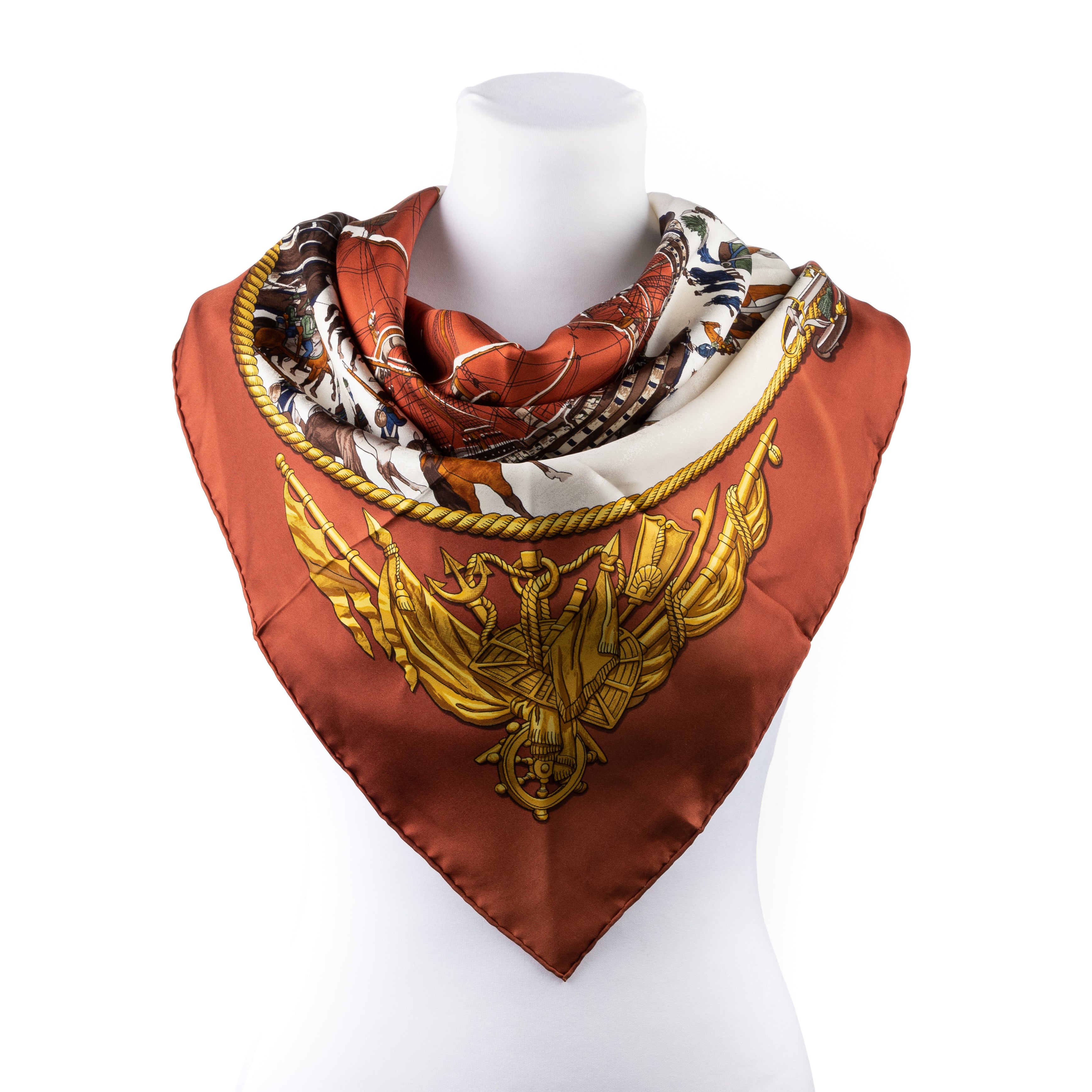 Scarf Marine et Cavalerie by Philippe Ledoux