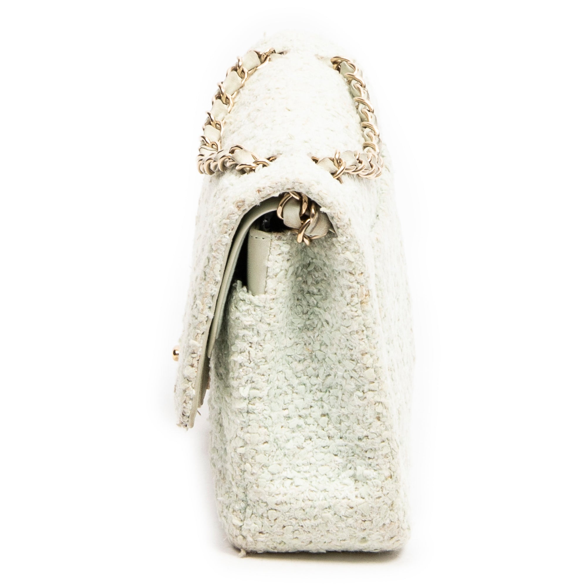 Tweed Classic Medium Double Flap