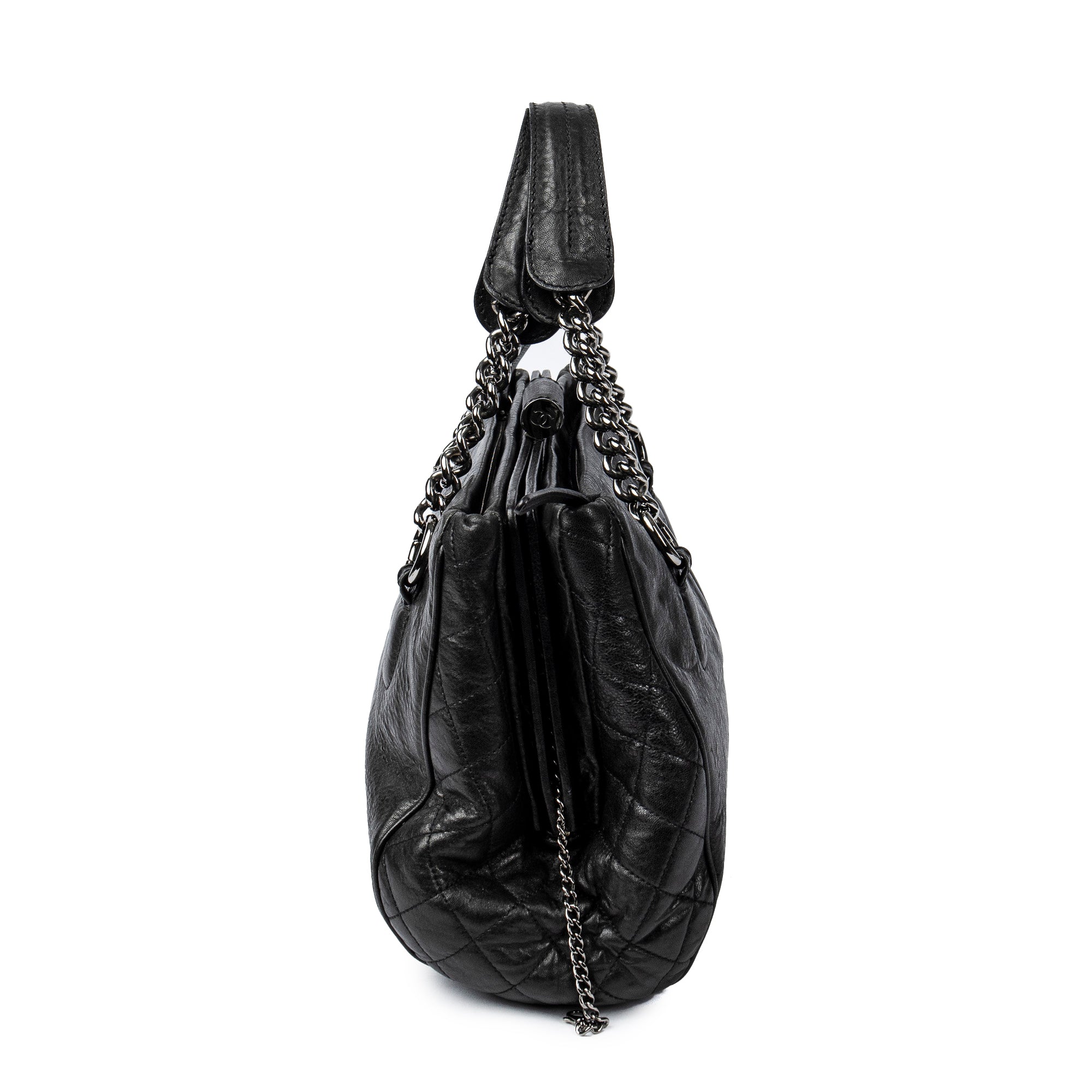 Shoulder Chain Frame Tote