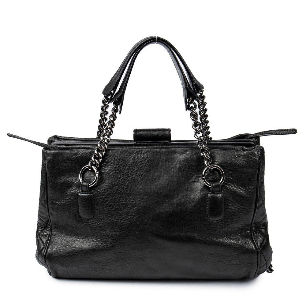 Shoulder Chain Frame Tote