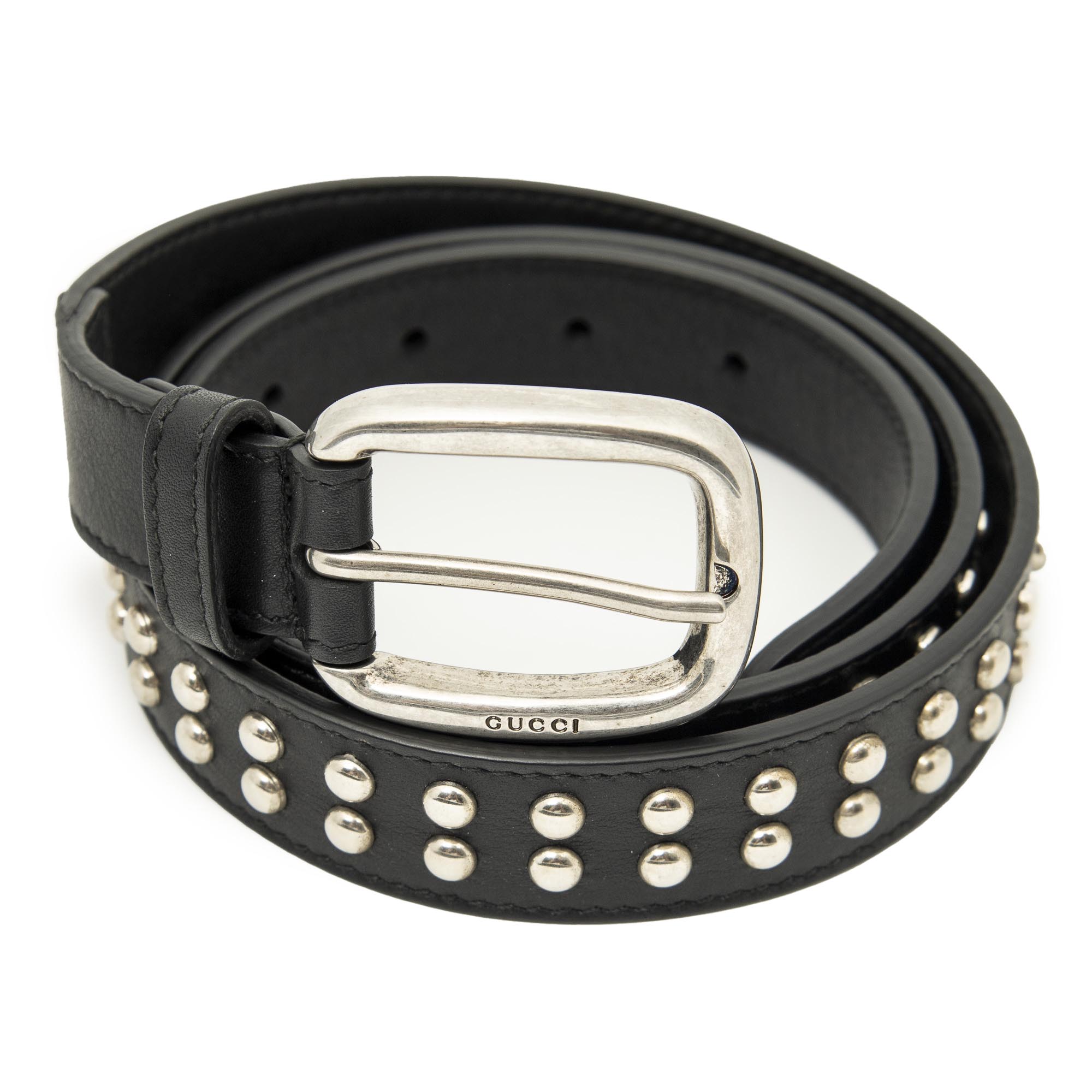 Studded Buckle Belt 85