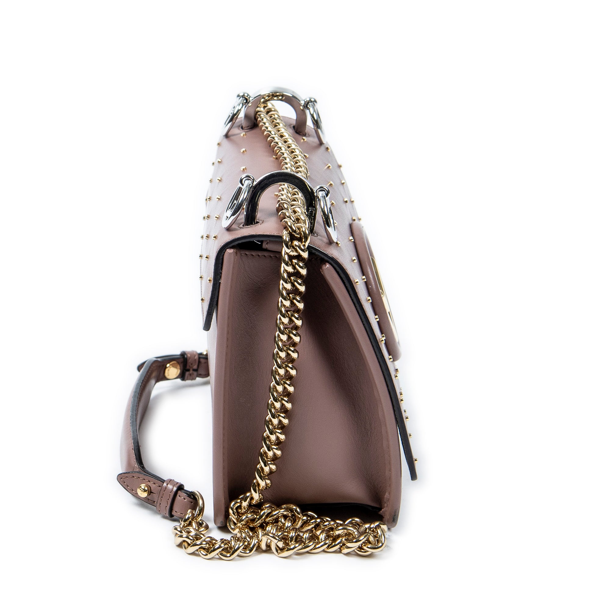 Mini Studded Kan I Logo Crossbody