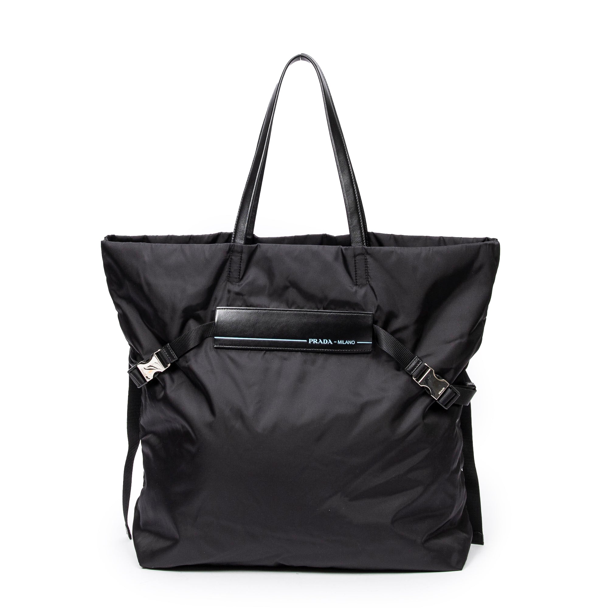 Large Belted Logo Tote