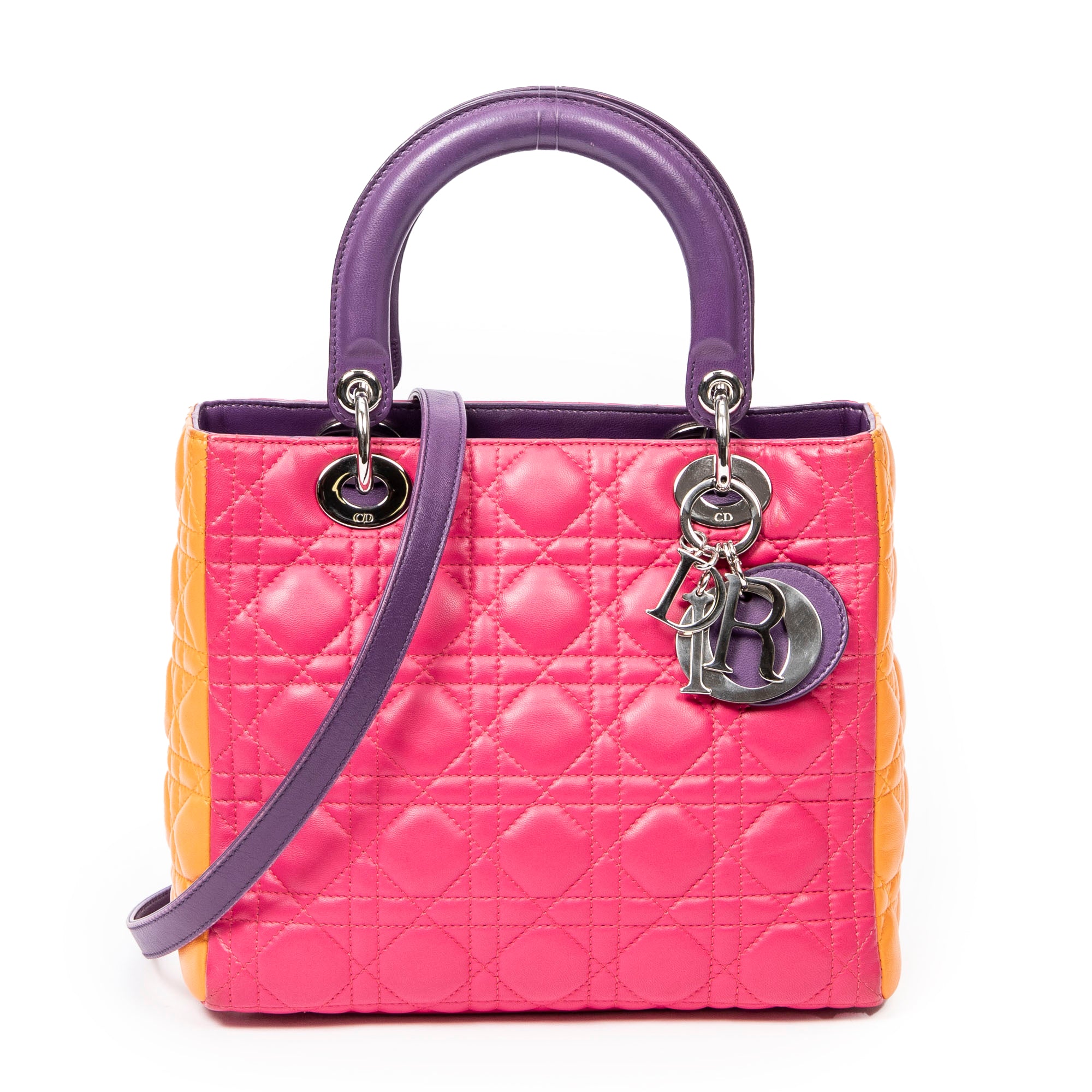 Medium Tricolor Lady Dior