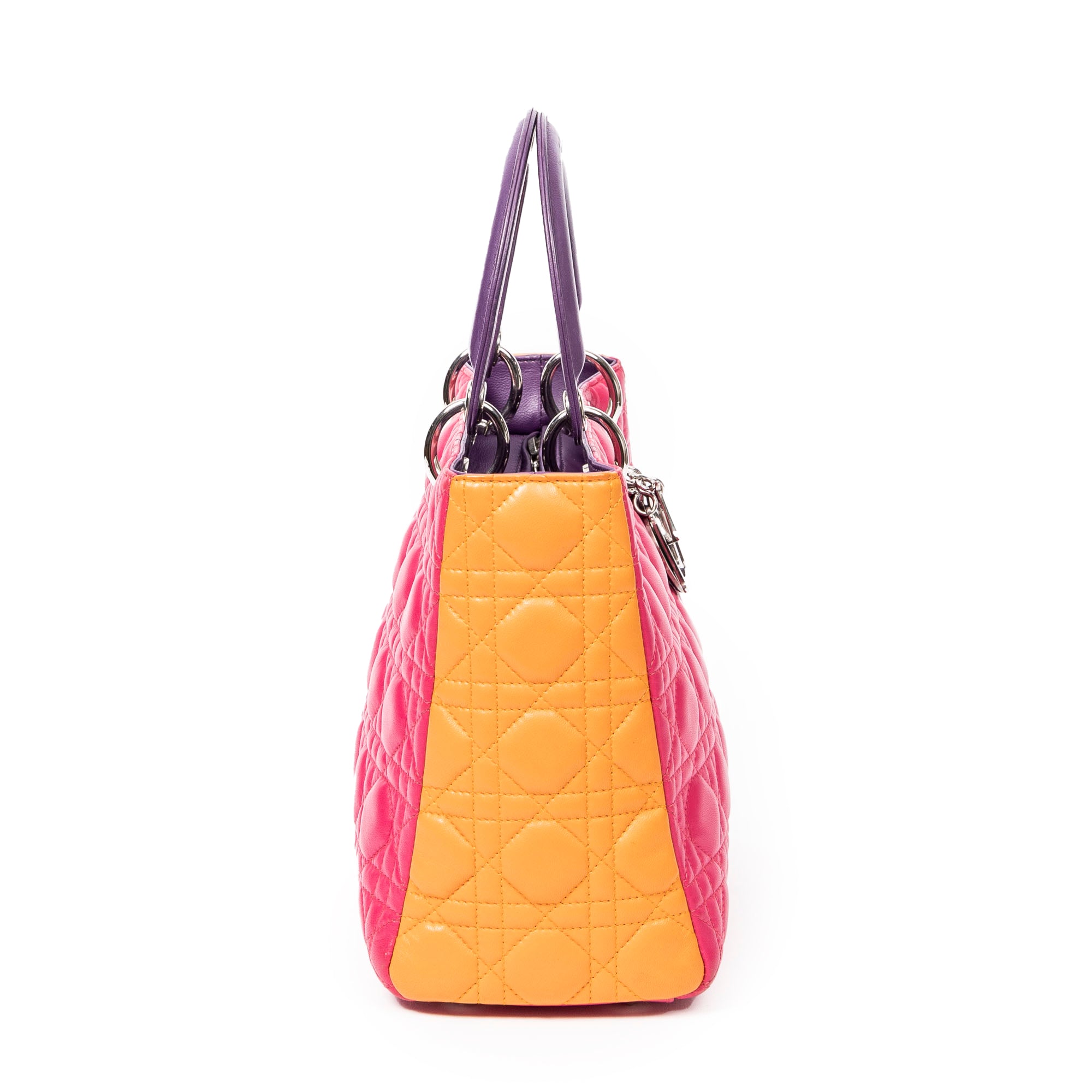 Medium Tricolor Lady Dior