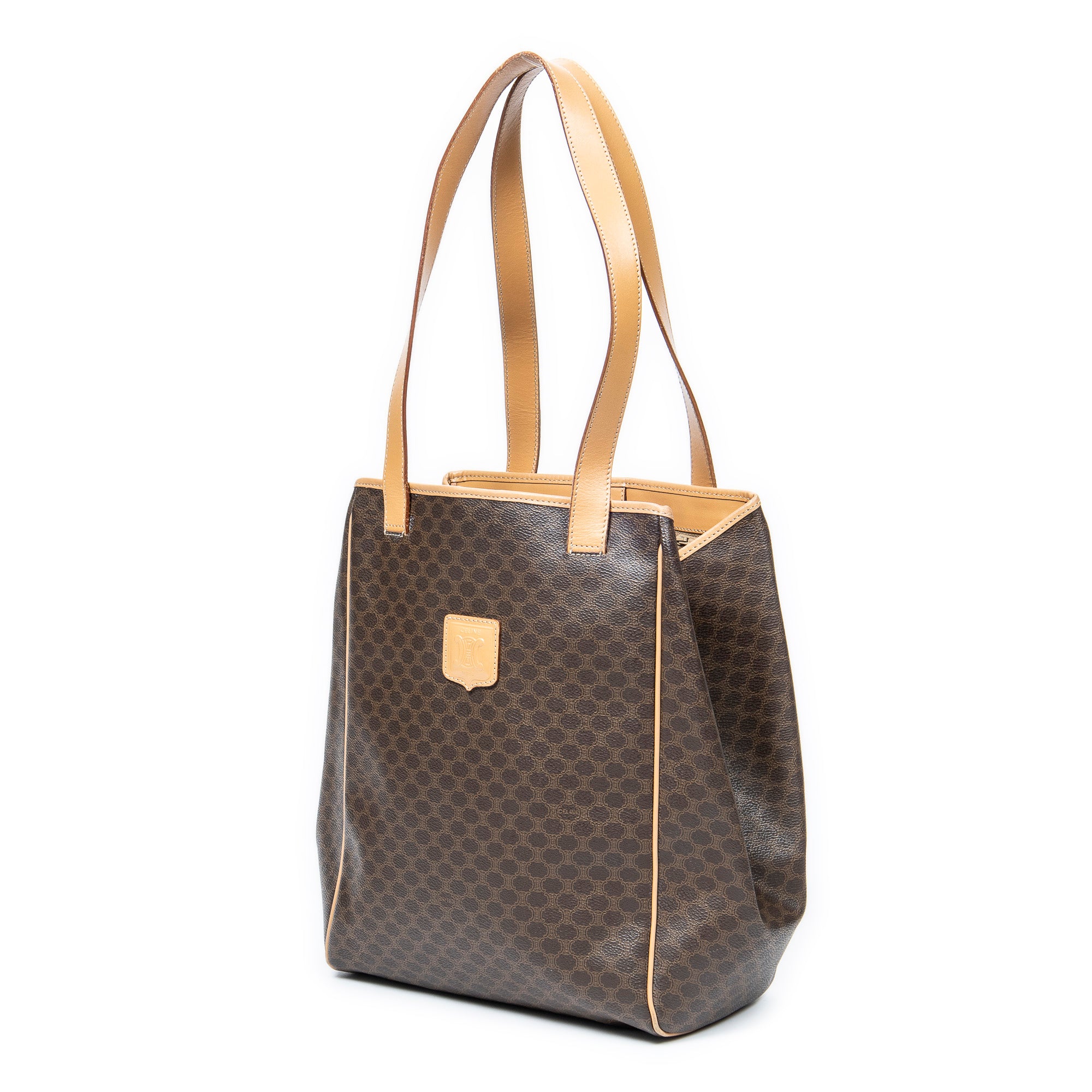 Vintage Vertical Tote