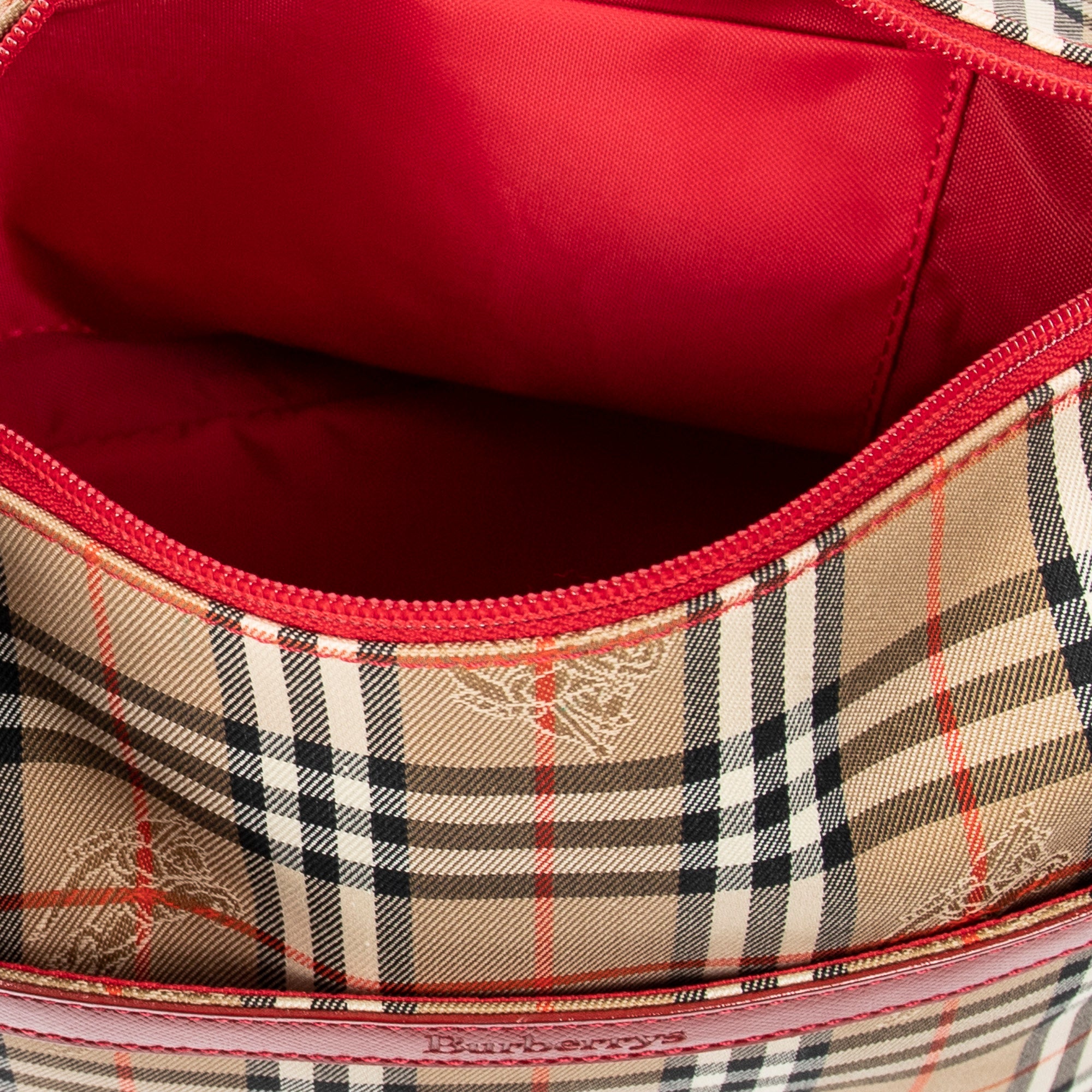Burberrys Front Pocket Hobo