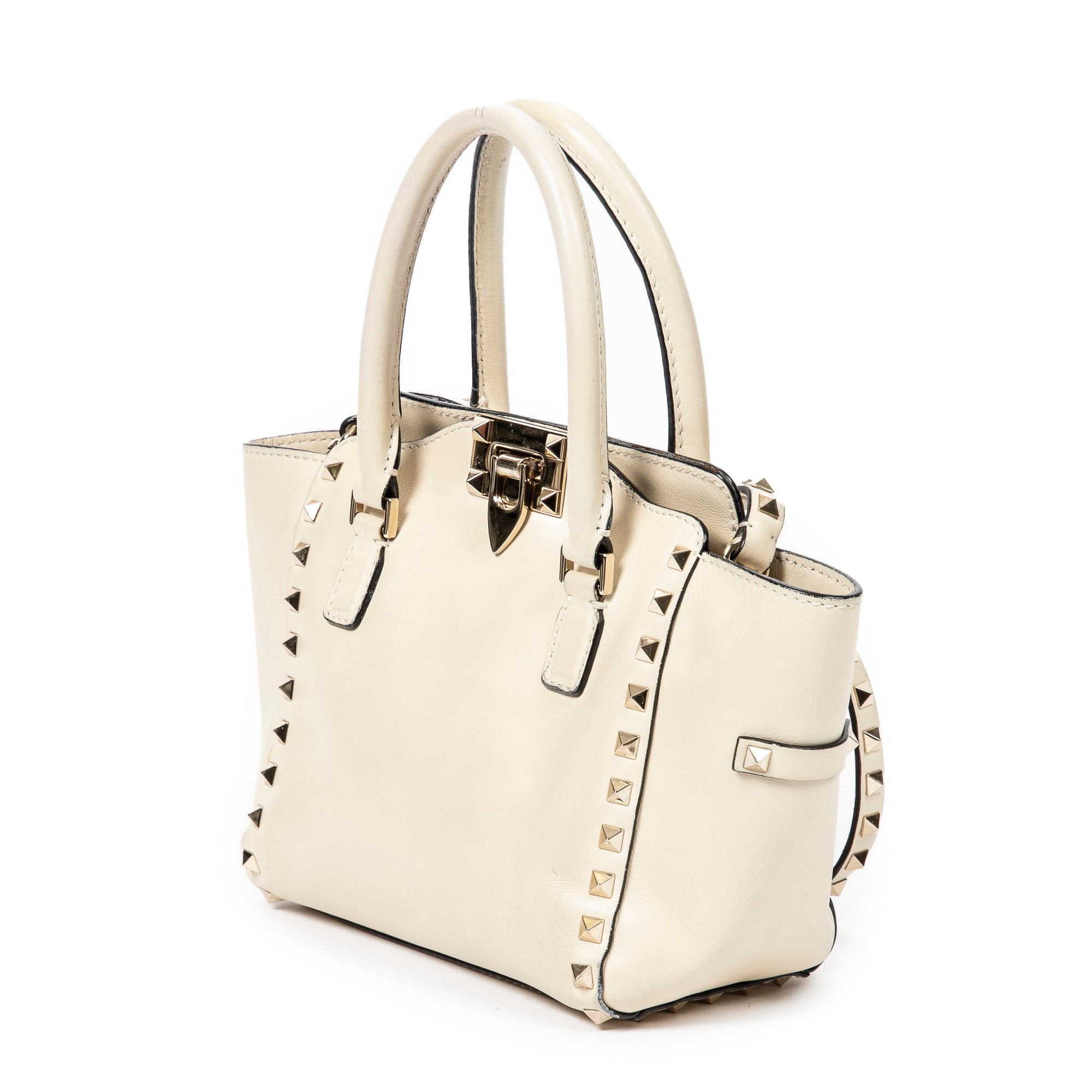 Mini Rockstud Trapeze Tote